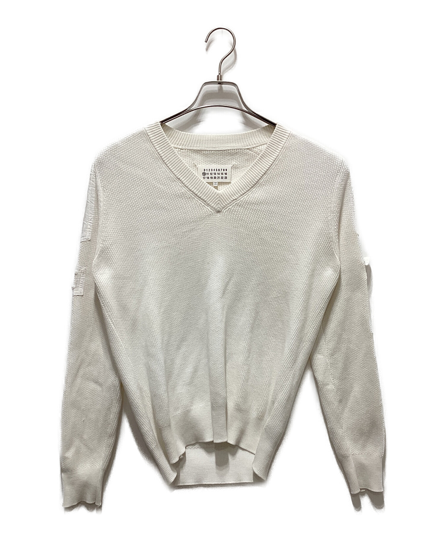 中古・古着通販】Maison Margiela (メゾンマルジェラ) コットンVネック