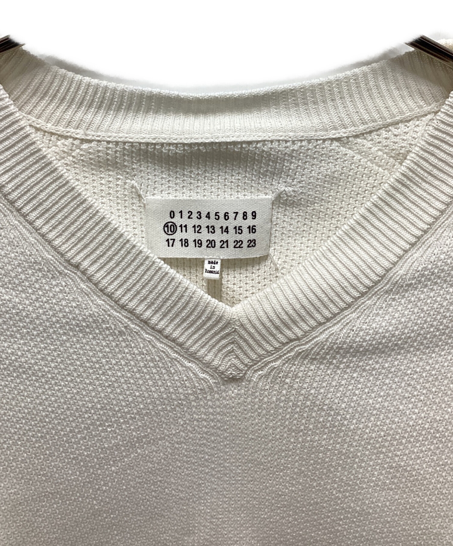 中古・古着通販】Maison Margiela (メゾンマルジェラ) コットンVネック