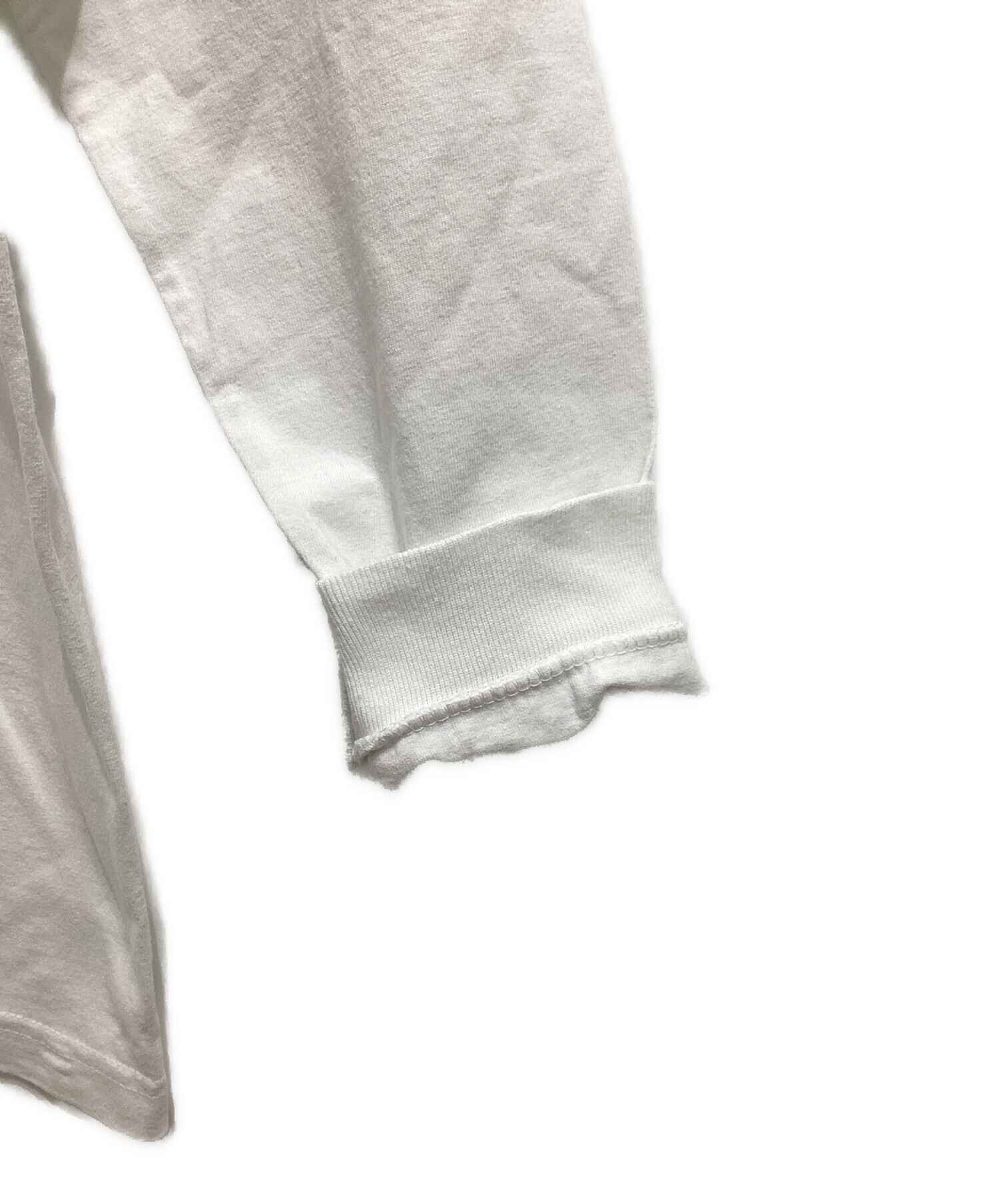 Chrome Hearts 長袖カットソー ホワイト　M オールドスクール 中古・古着通販】CHROME HEARTS (クロムハーツ) 長袖カットソー