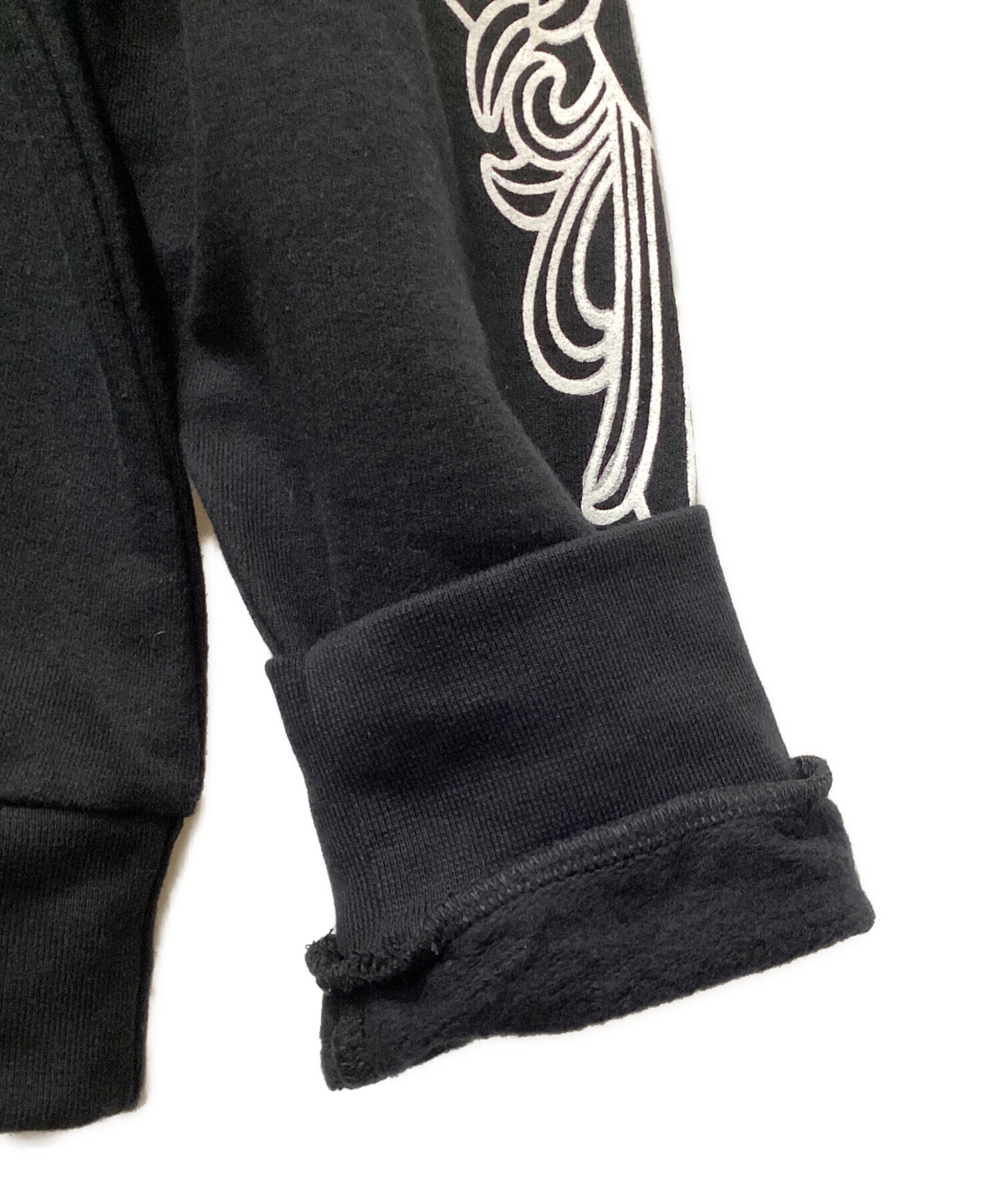 CHROME HEARTS パーカー Mサイズ 中古・古着通販】CHROME HEARTS (クロムハーツ) ホースシュープリント