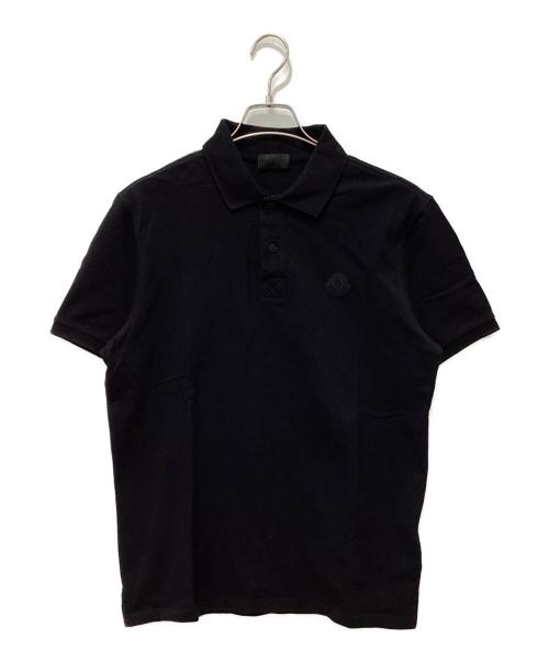 中古・古着通販】MONCLER (モンクレール) ポロシャツ ブラック サイズ