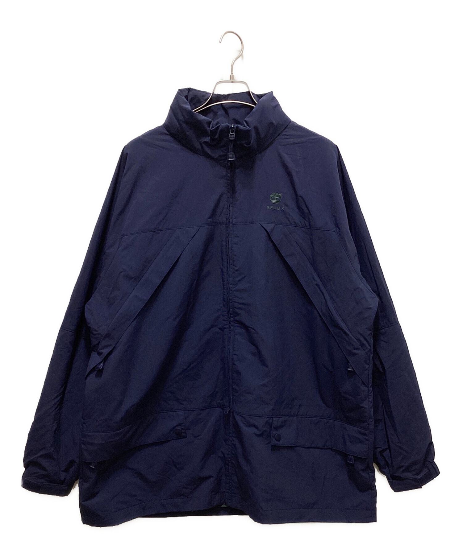 最終価格！！　ティンバーランド×ビームス　ナイロンジャケット　M　NAVY 中古・古着通販】Timberland (ティンバーランド) BEAMS (ビームス) 50