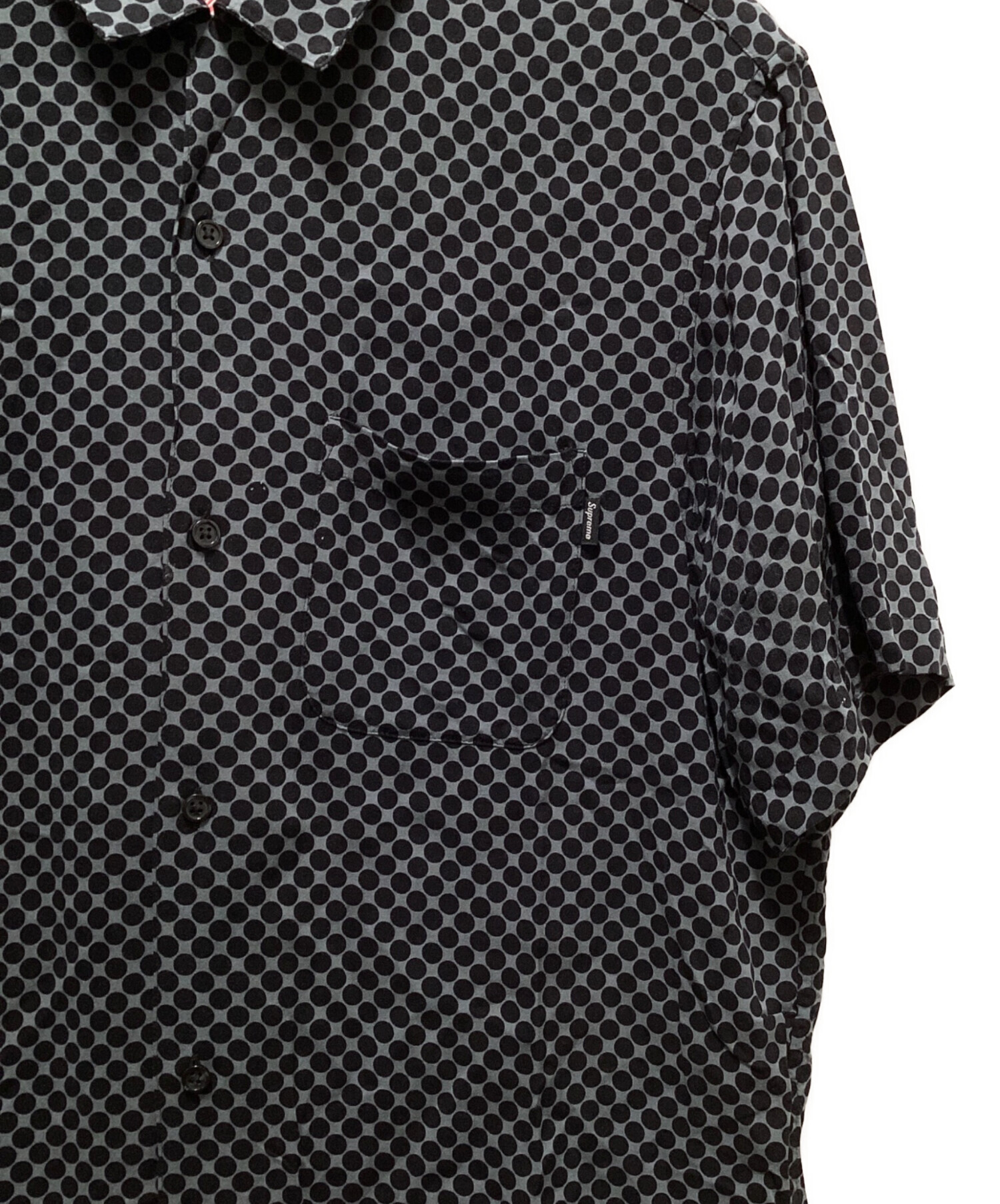 中古・古着通販】SUPREME (シュプリーム) COMPACT DOT RAYON S/S SHIRT