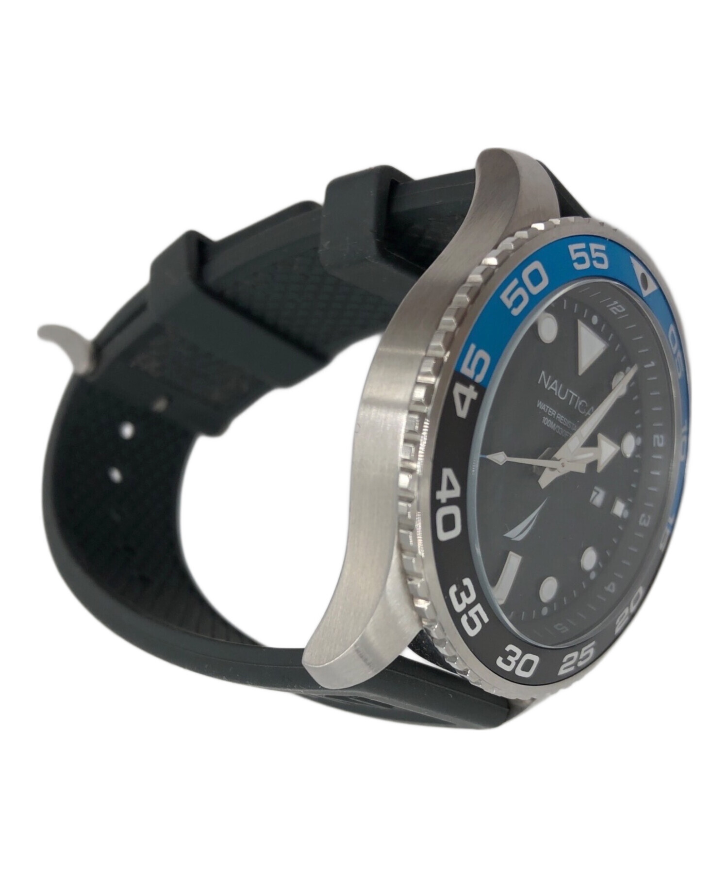 中古・古着通販】NAUTICA (ノーティカ) 腕時計 ブラック｜ブランド 