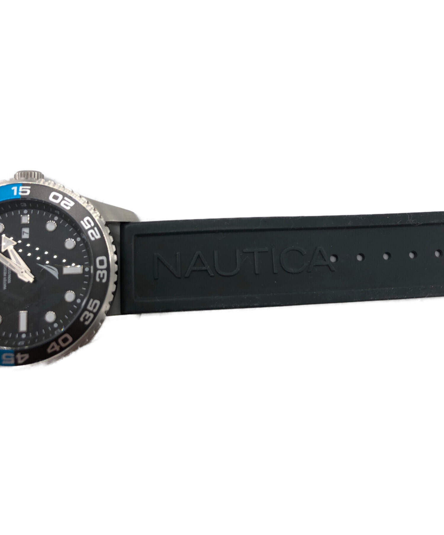 中古・古着通販】NAUTICA (ノーティカ) 腕時計 ブラック｜ブランド 