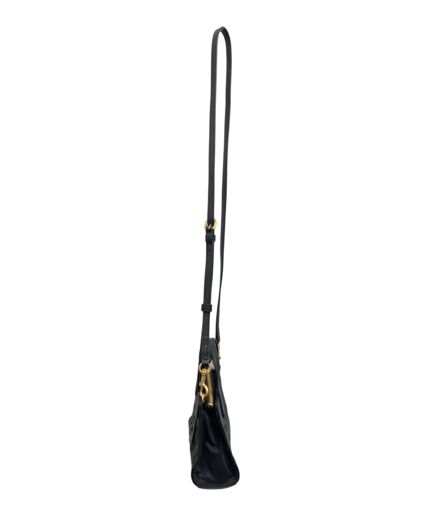 TORY BURCH ブラック ミニバッグ未使用品　タグ・袋付 中古・古着通販】TORY BURCH (トリーバーチ) ミニショルダーバッグ