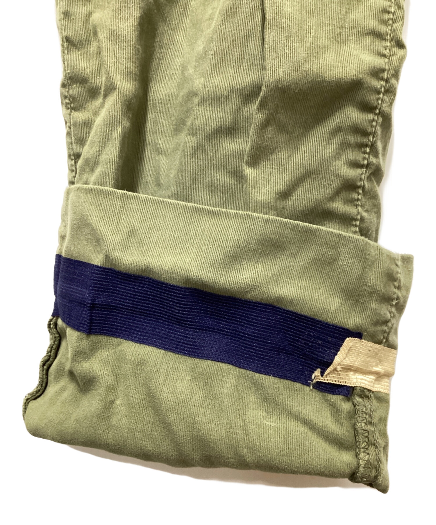 STONE  ストーンアイランド パンツ W30 グリーン メンズ 中古・古着通販】STONE ISLAND (ストーンアイランド) ピケストレート