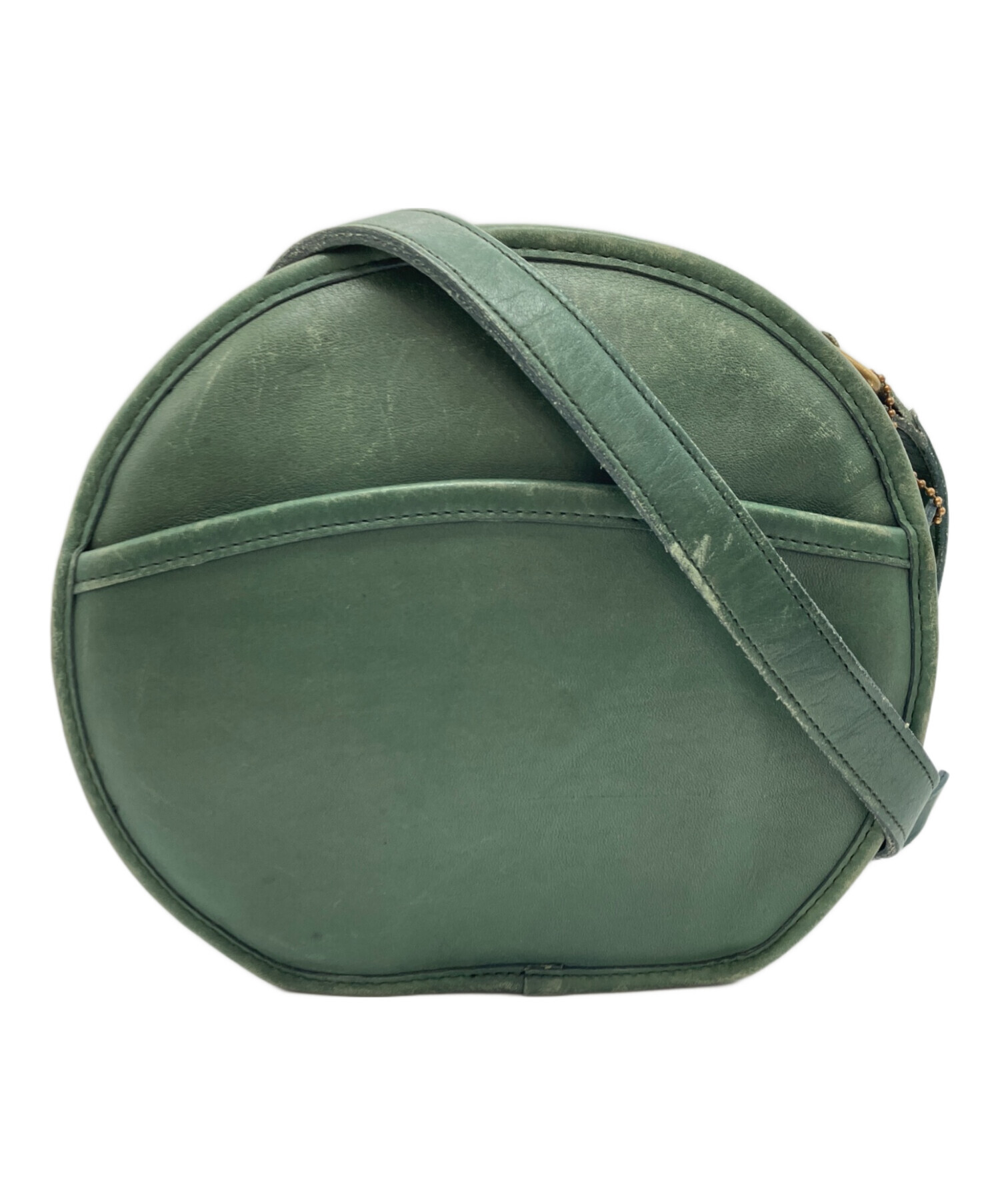 コーチ ショルダーバッグ グリーン 中古・古着通販】COACH (コーチ) ショルダーバッグ グリーン｜ブランド