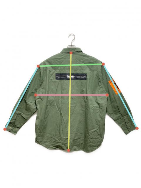 ＊新品未使用＊タグ付き　初期A BATHING APE ミリタリーシャツ　M 中古・古着通販】A BATHING APE (アベイシングエイプ) ミリタリー