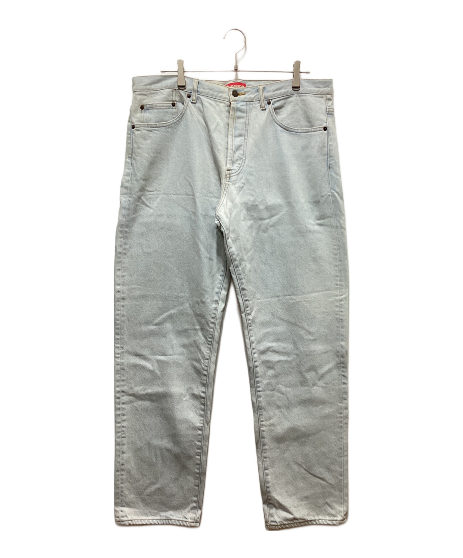 中古・古着通販】Supreme (シュプリーム) Regular Jeans ライト 