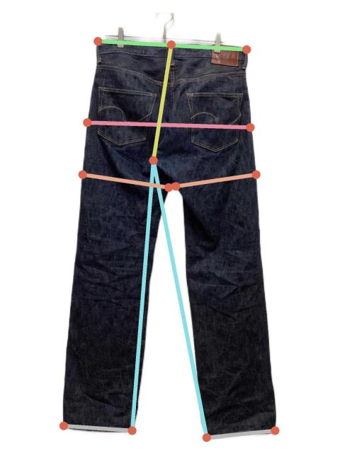 中古・古着通販】ONI DENIM (オニデニム) 正藍枷染め風天然藍ロープ