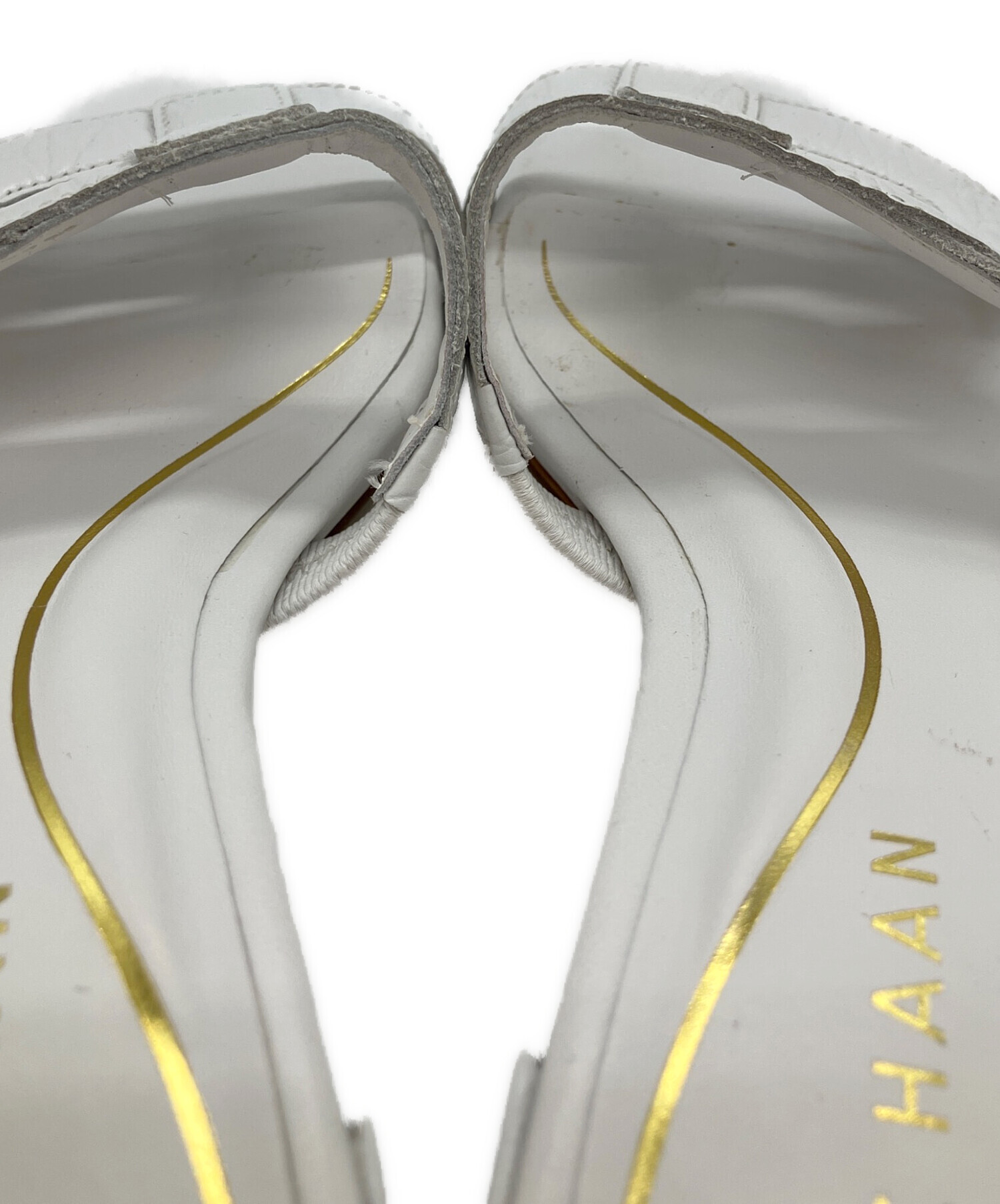 中古・古着通販】COLE HAAN (コールハーン) クリシーサンダル ホワイト