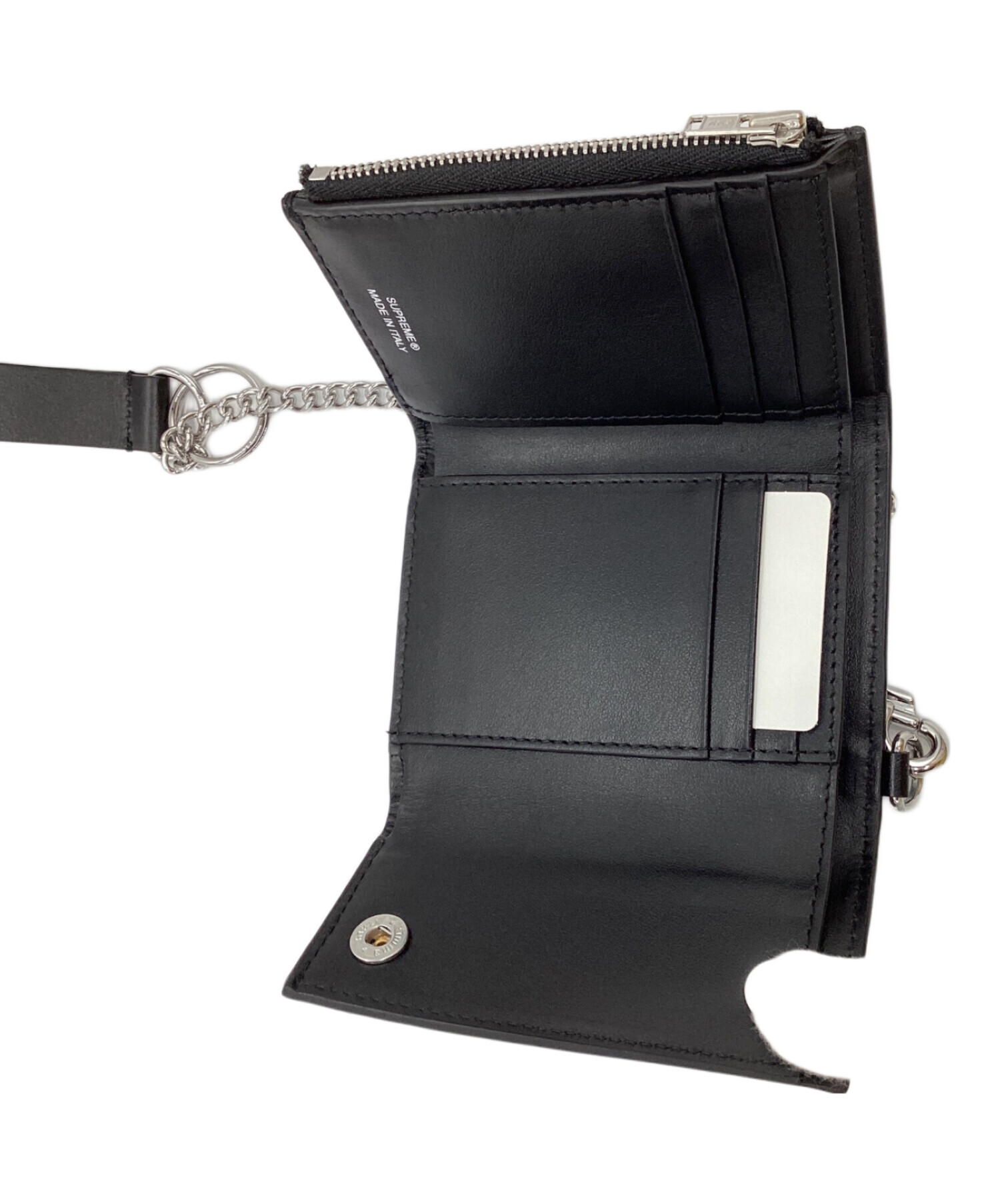 中古・古着通販】SUPREME (シュプリーム) Leather Chain Wallet