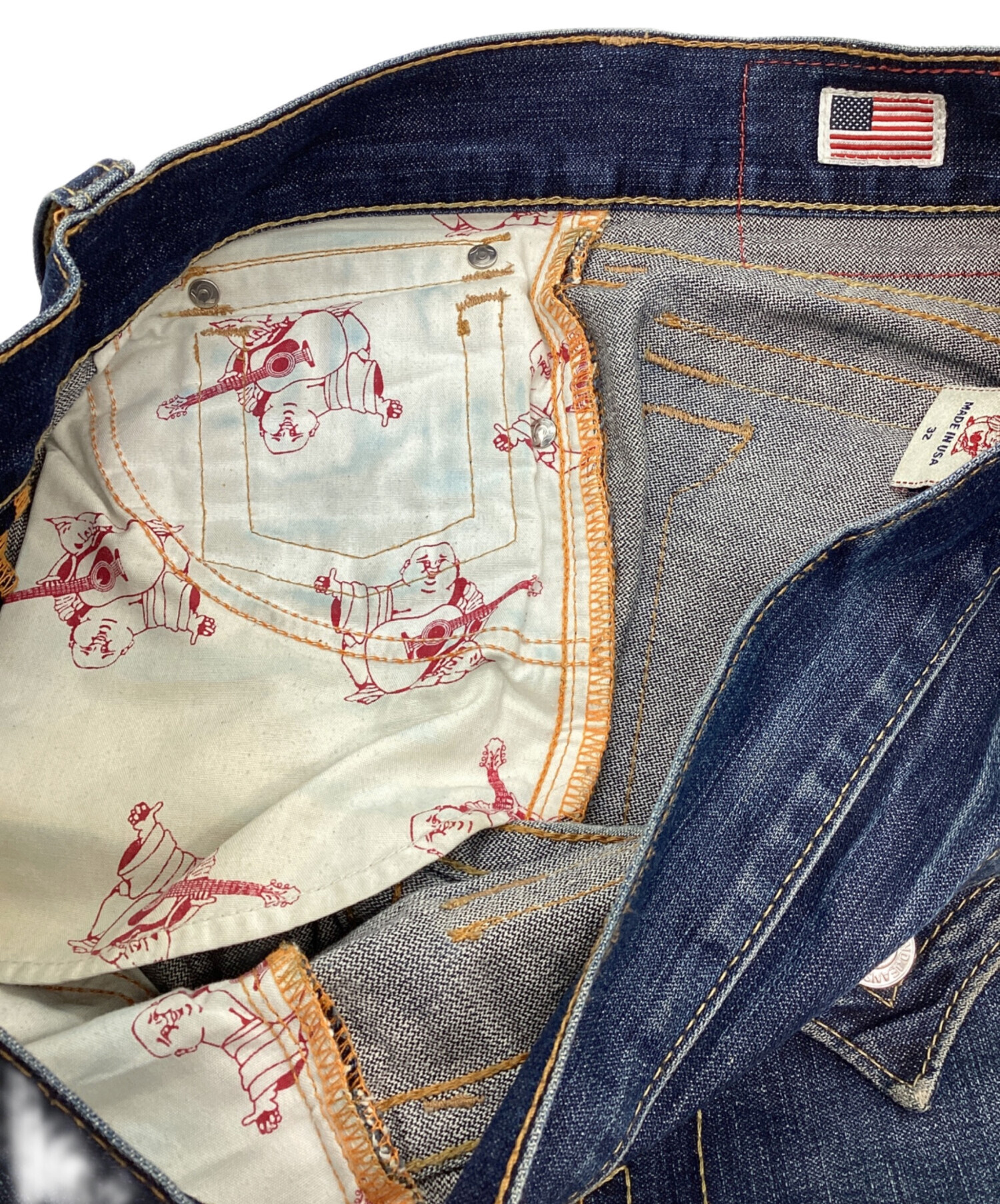 中古・古着通販】TRUE RELIGION (トゥルー レリジョン) デニムパンツ