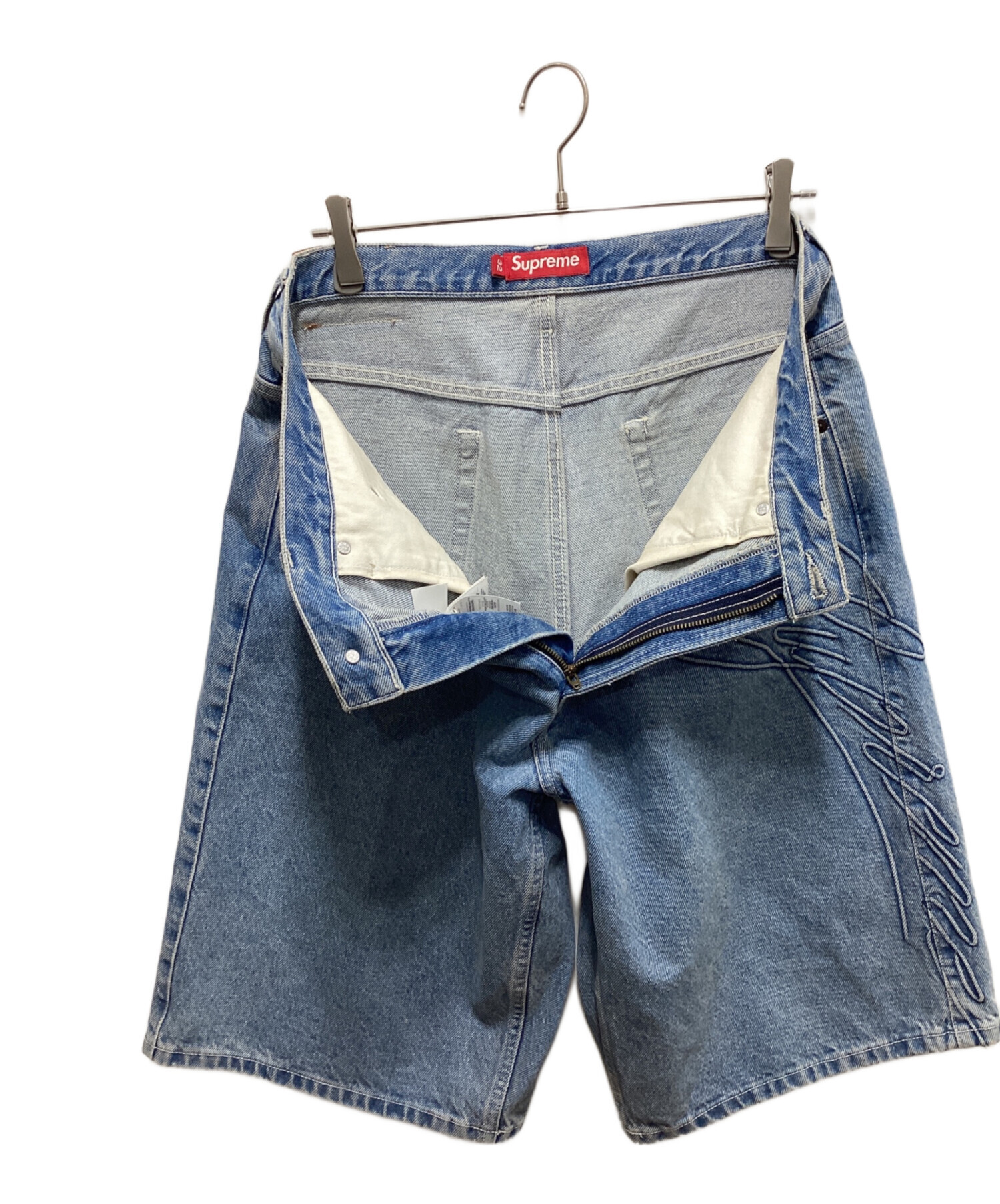 中古・古着通販】Supreme (シュプリーム) Script Baggy Denim Short