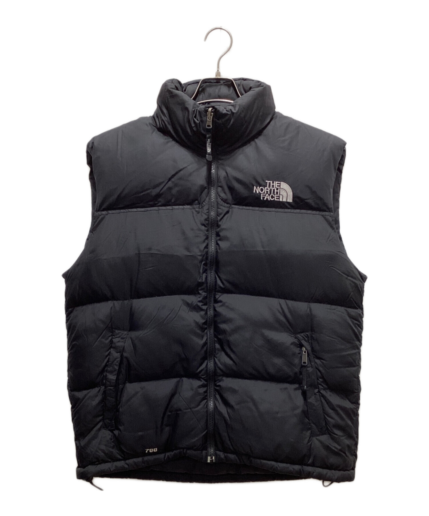 THE NORTH FACE ブラック ダウンベスト Lサイズ 中古・古着通販】THE NORTH FACE (ザ ノース フェイス) ヌプシベスト