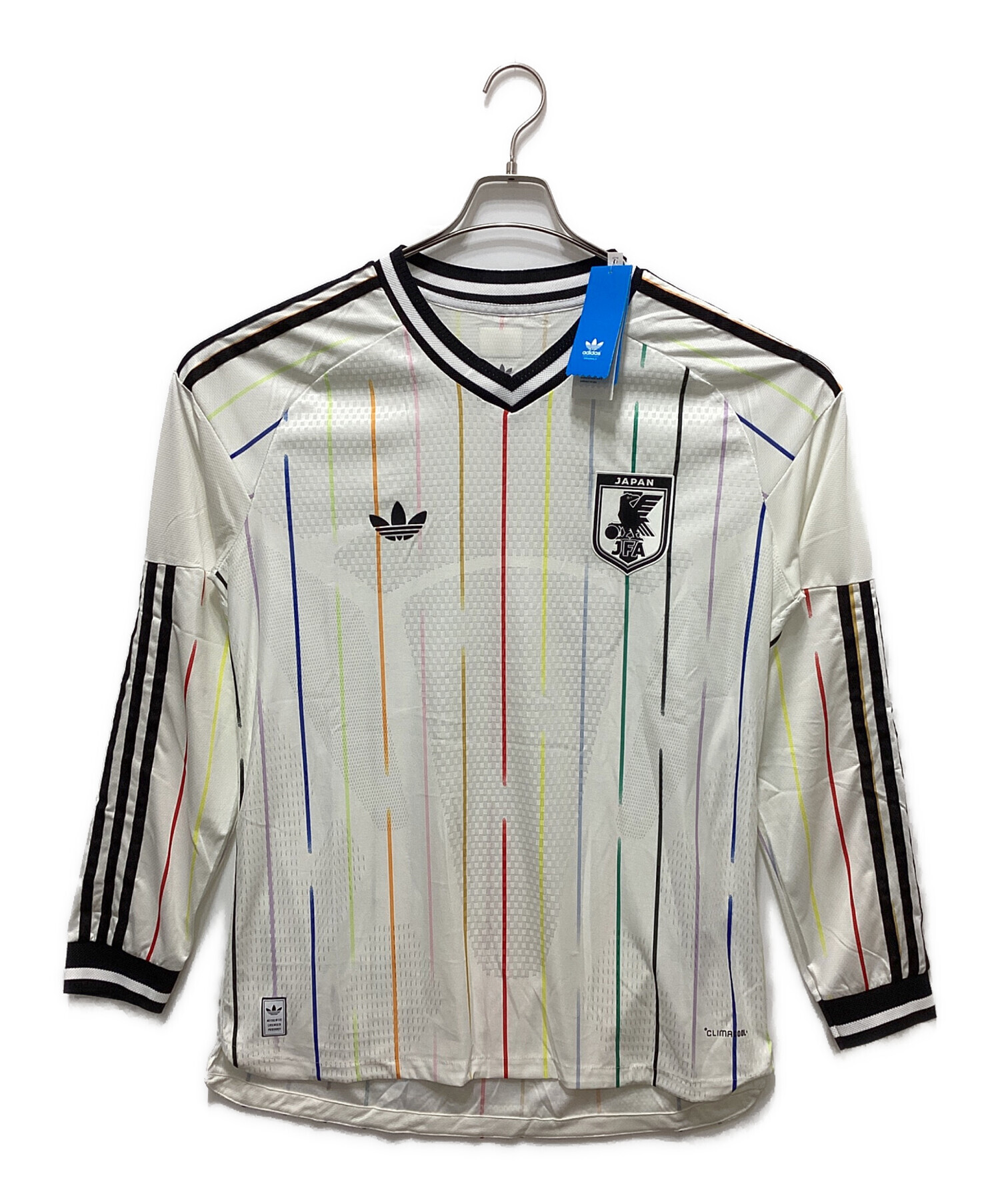 中古・古着通販】adidas (アディダス) ゲームシャツ ベージュ サイズ