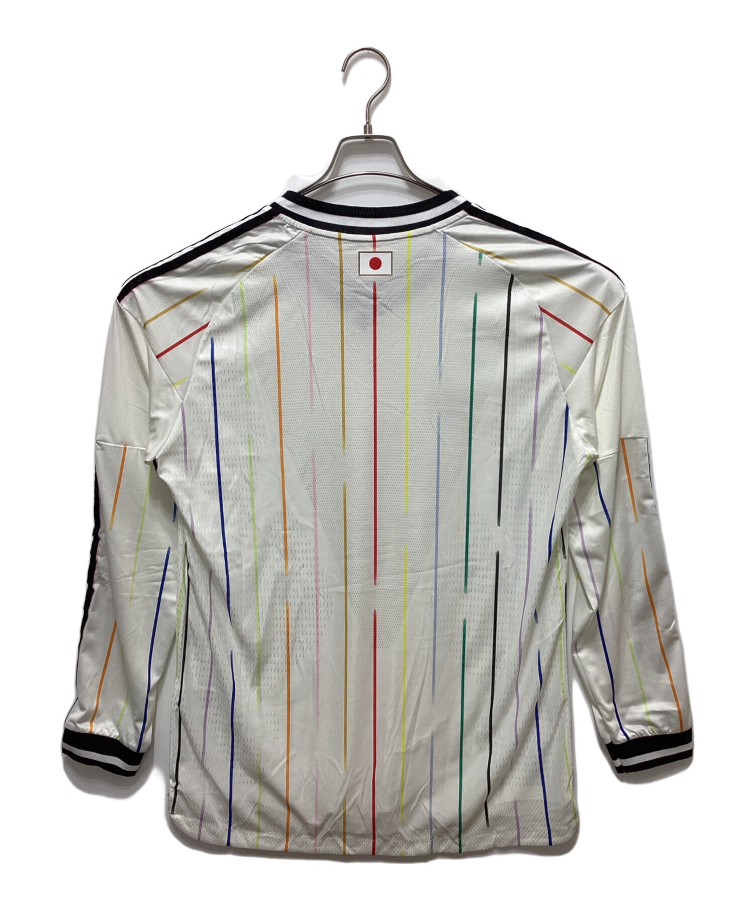中古・古着通販】adidas (アディダス) ゲームシャツ ベージュ サイズ