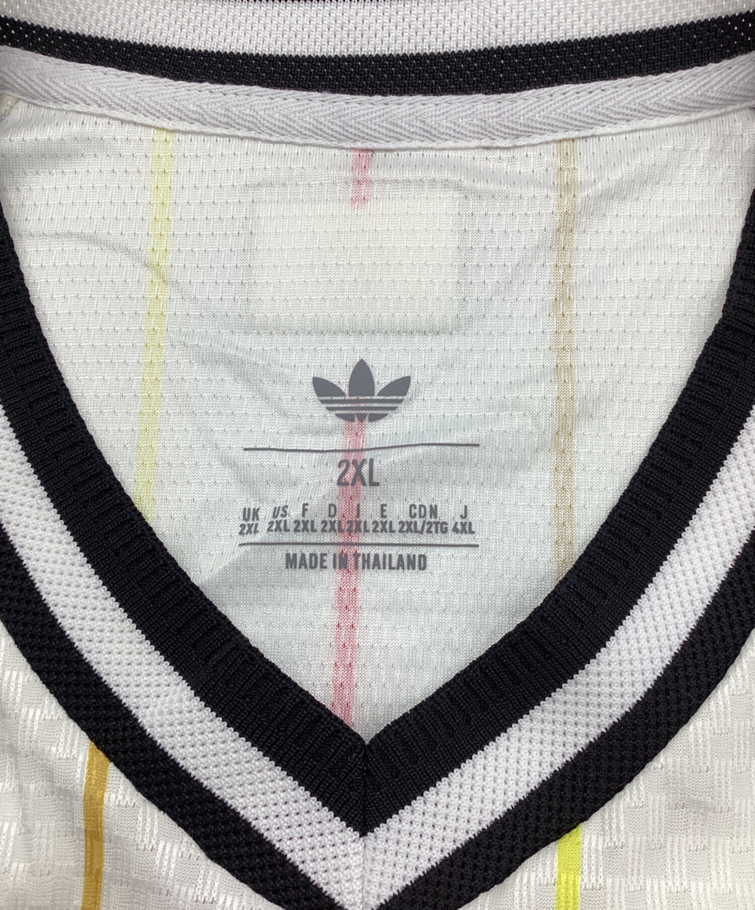 中古・古着通販】adidas (アディダス) ゲームシャツ ベージュ サイズ