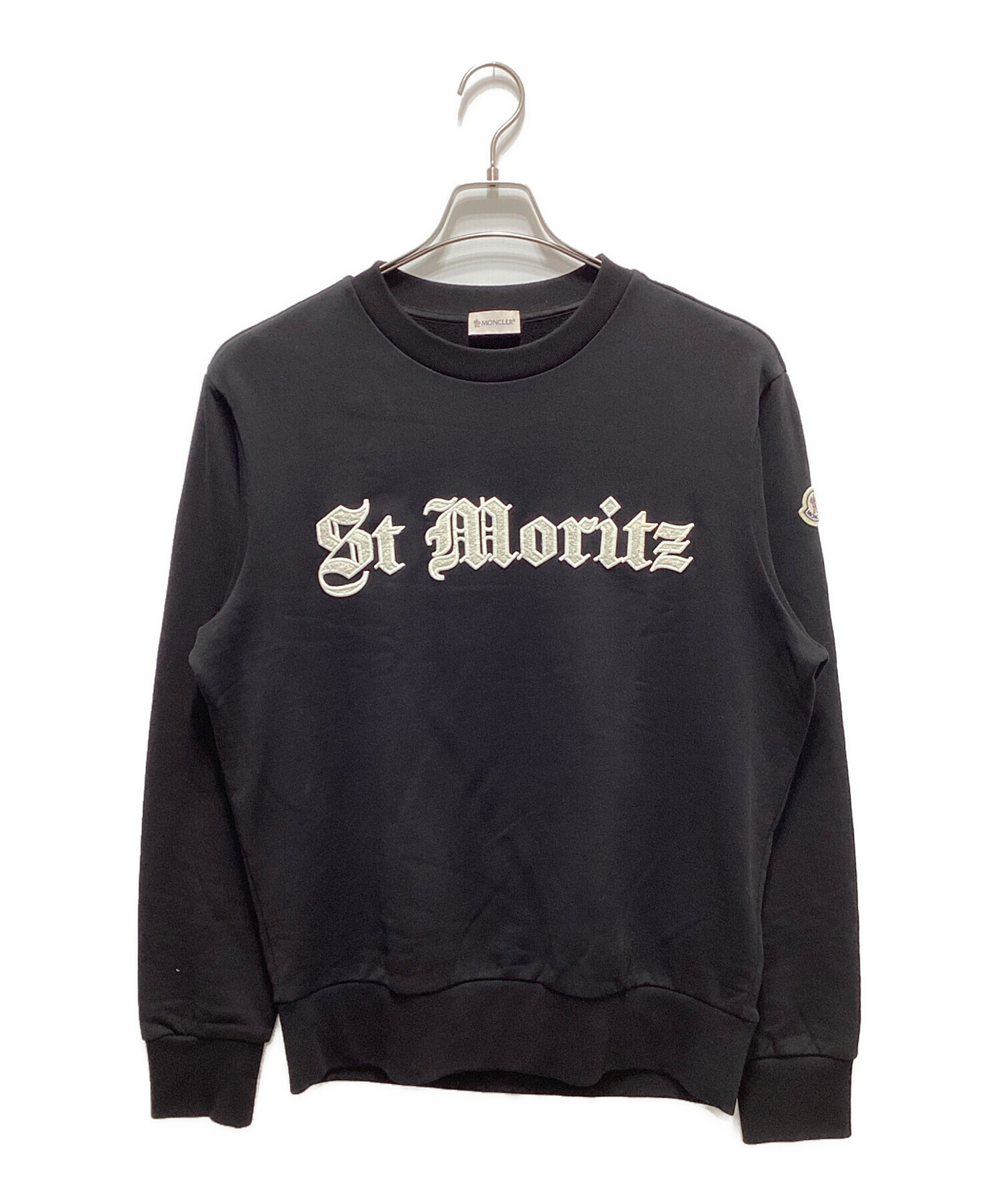 中古・古着通販】MONCLER (モンクレール) フロントロゴスウェット