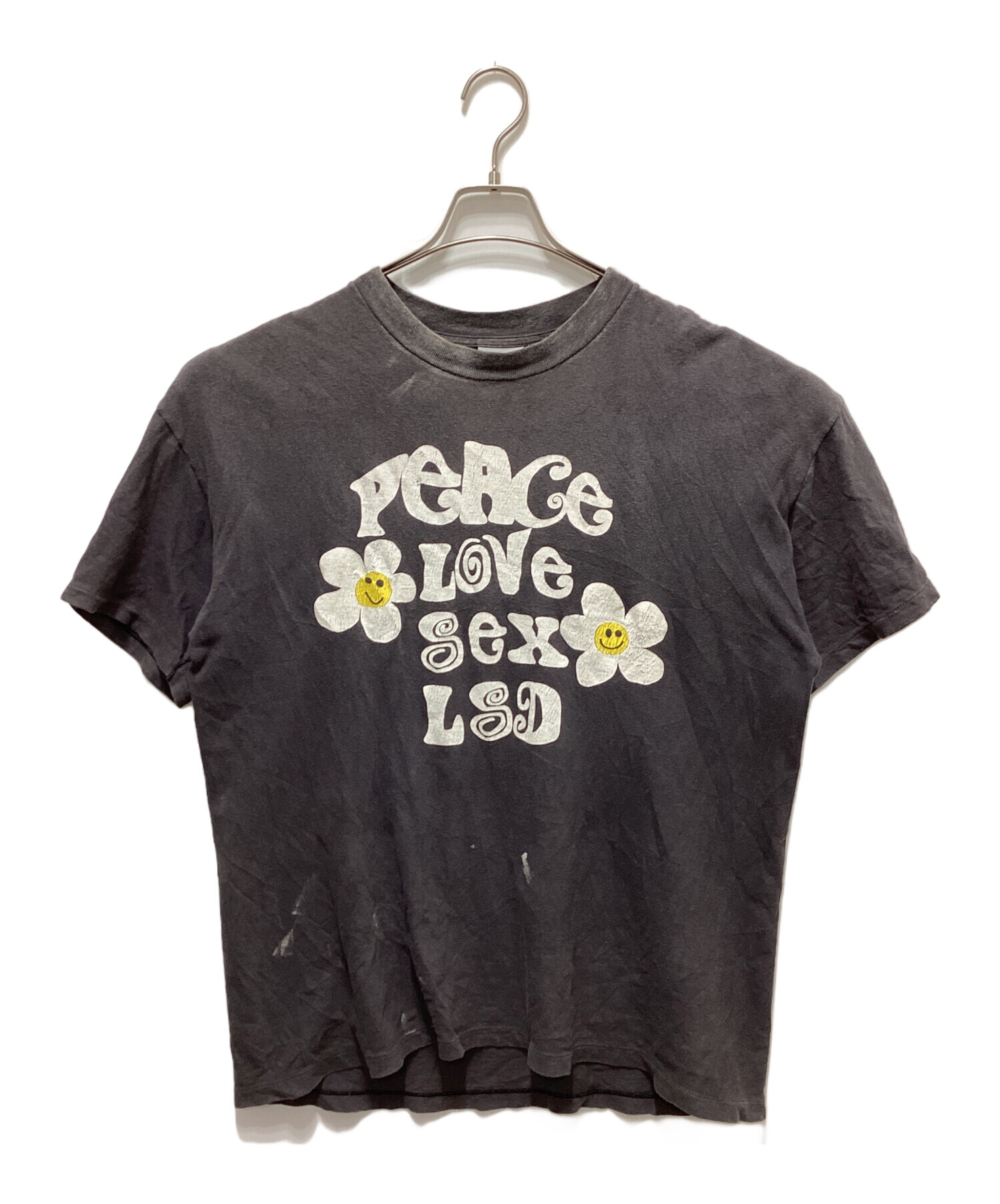 中古・古着通販】READYMADE (レディメイド) SS T-SHIRT PEACE グレー