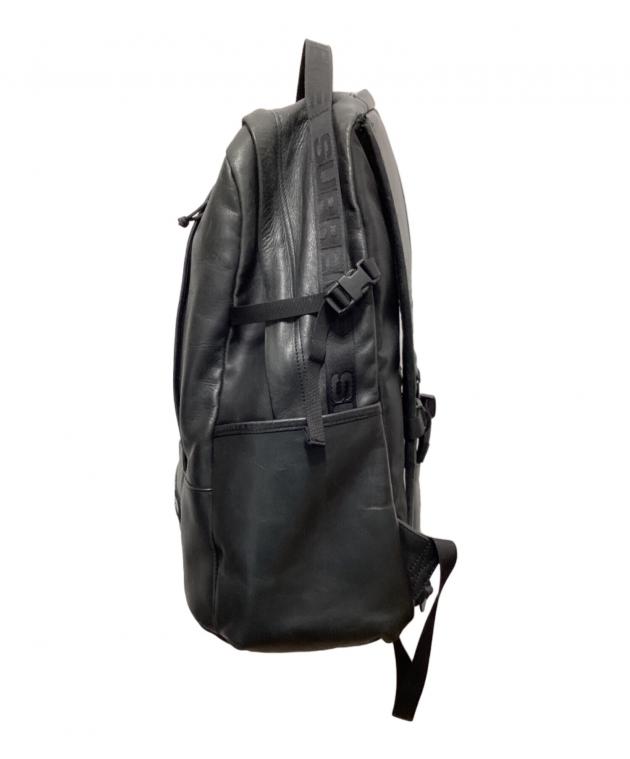 中古・古着通販】Supreme (シュプリーム) Leather Backpack ブラック