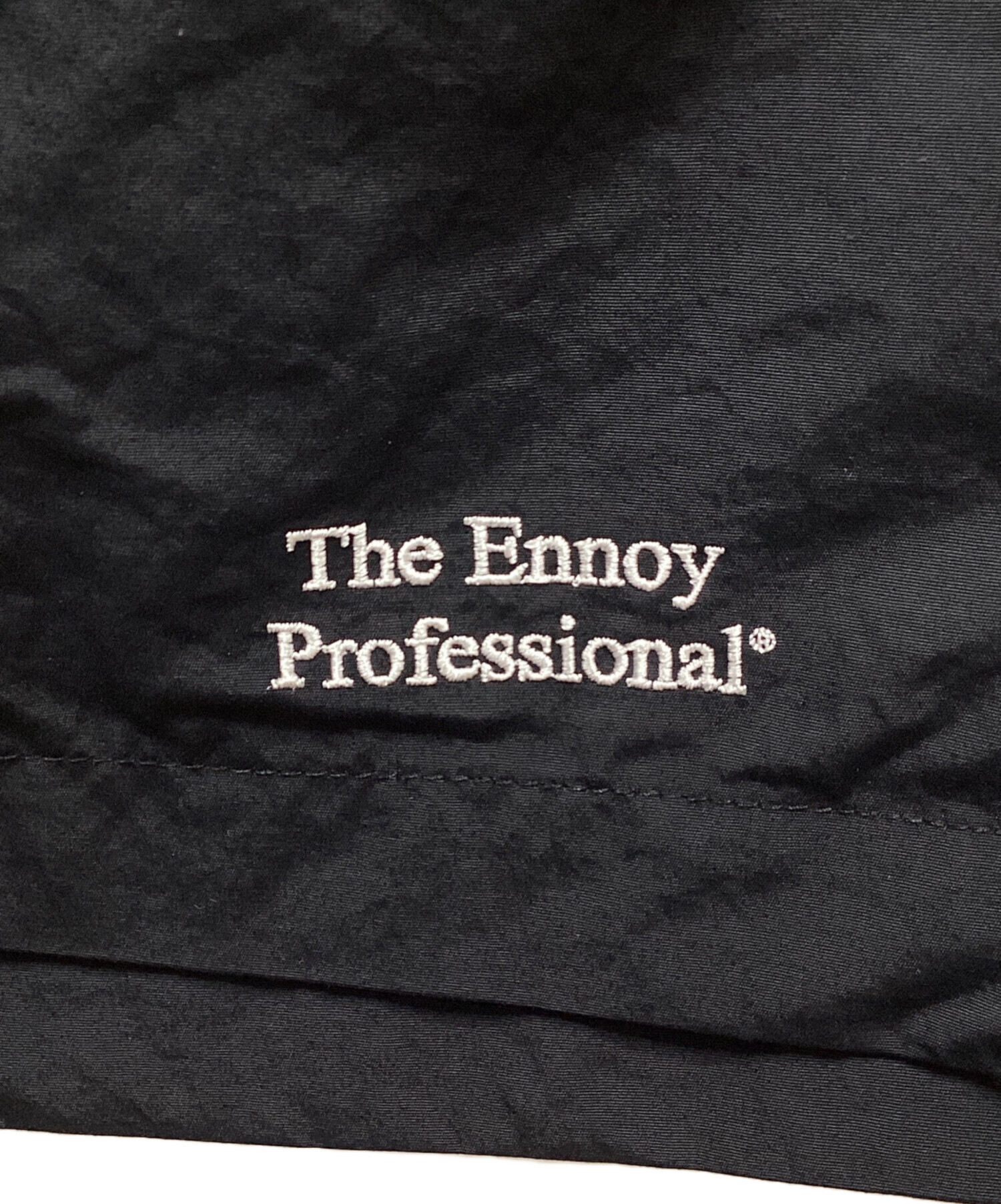中古・古着通販】ENNOY (エンノイ) ショートパンツ ブラック サイズ:L
