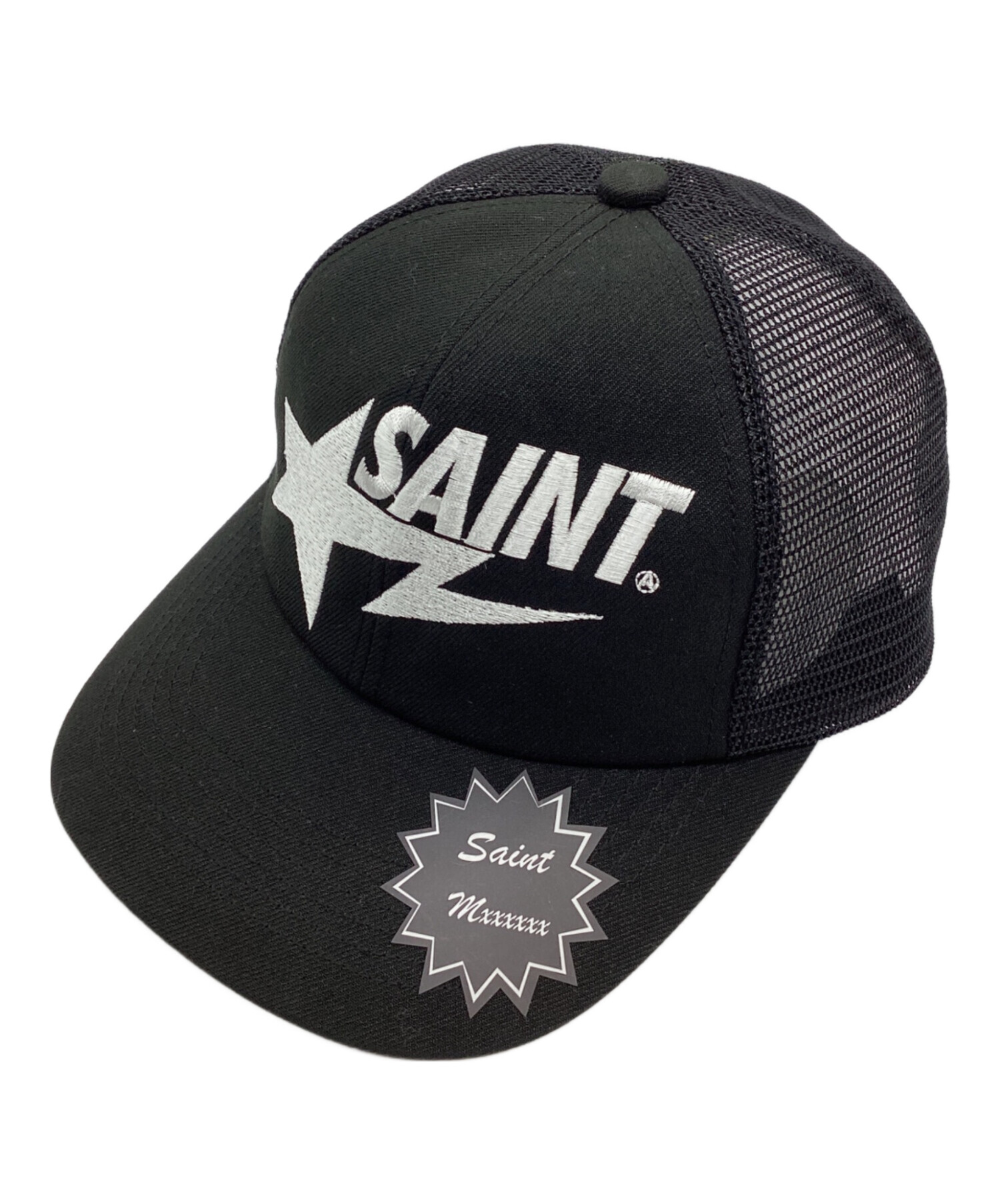 帽子 Saint Michael X A BATHING APE Mesh Cap 中古・古着通販】SAINT MICHAEL (セントマイケル) A BATHING APE (ア