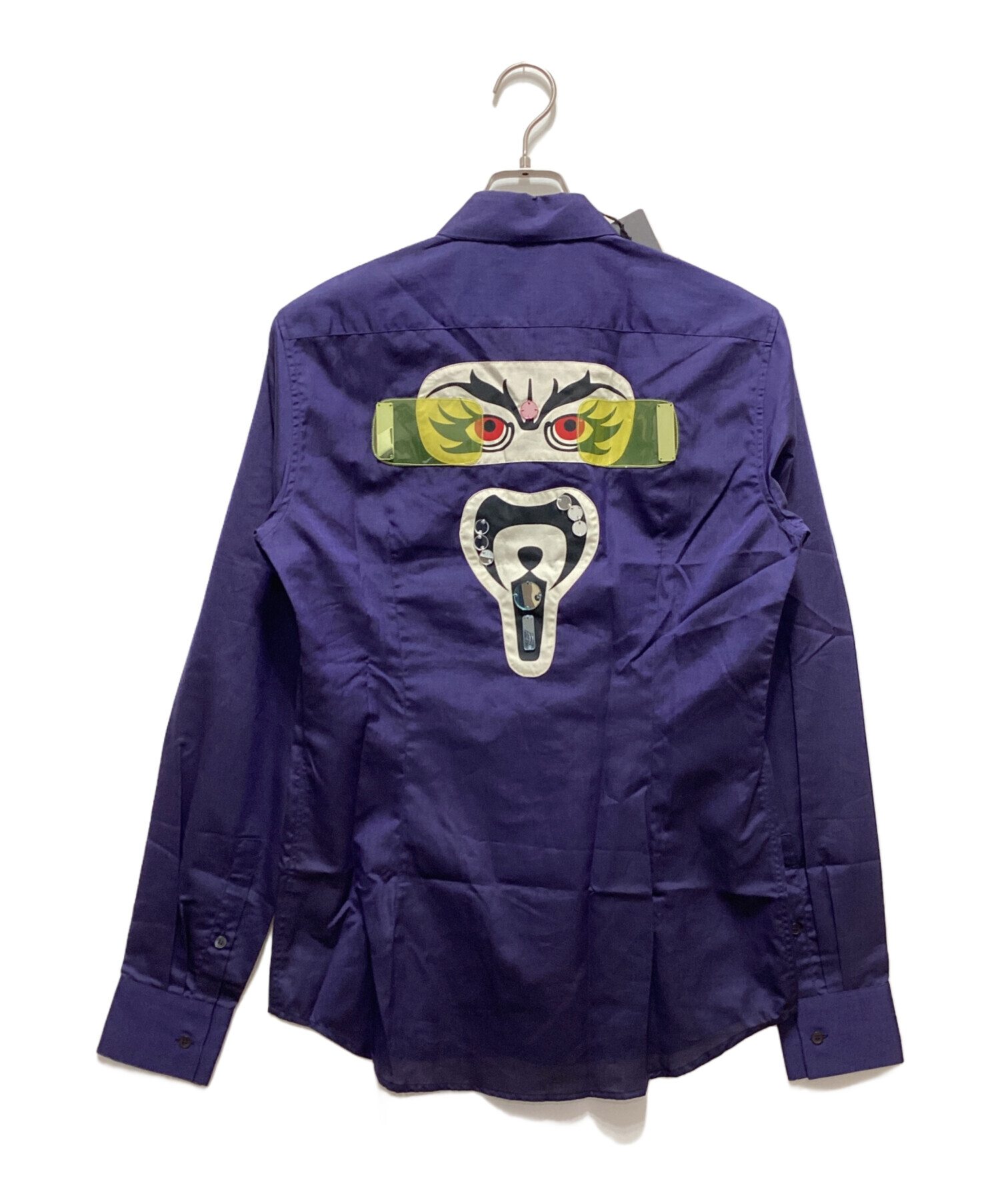 中古・古着通販】MIU MIU (ミュウミュウ) パッチワークデザインシャツ