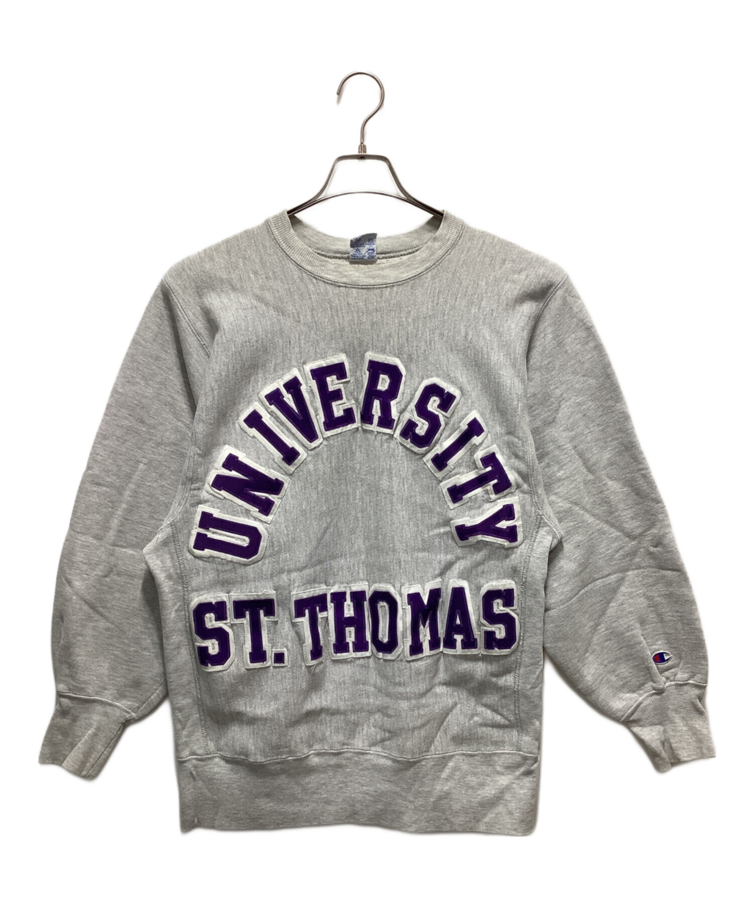 90s Champion LEHIGH リバースウィーブ　Lサイズ グレー 中古・古着通販】Champion (チャンピオン) 90sリバースウィーブ