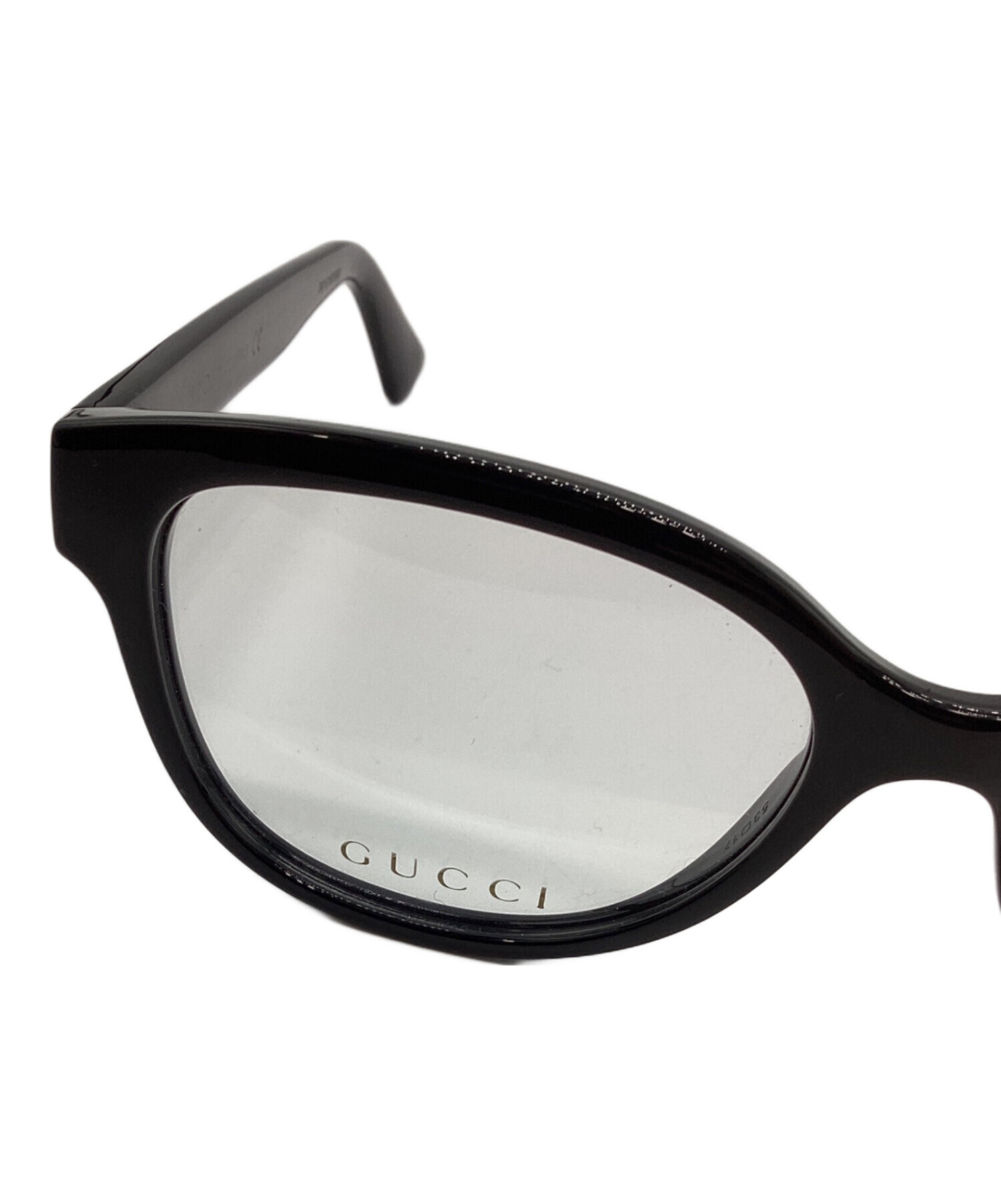 GUCCI グッチ サングラス GG マーモント ブラック黒 GG0766OA 中古・古着通販】GUCCI (グッチ) GGマーモントウェリントングラス