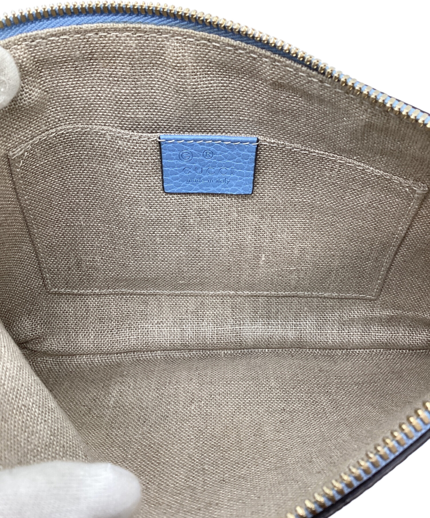 中古・古着通販】GUCCI (グッチ) バンブー タッセル クラッチバッグ