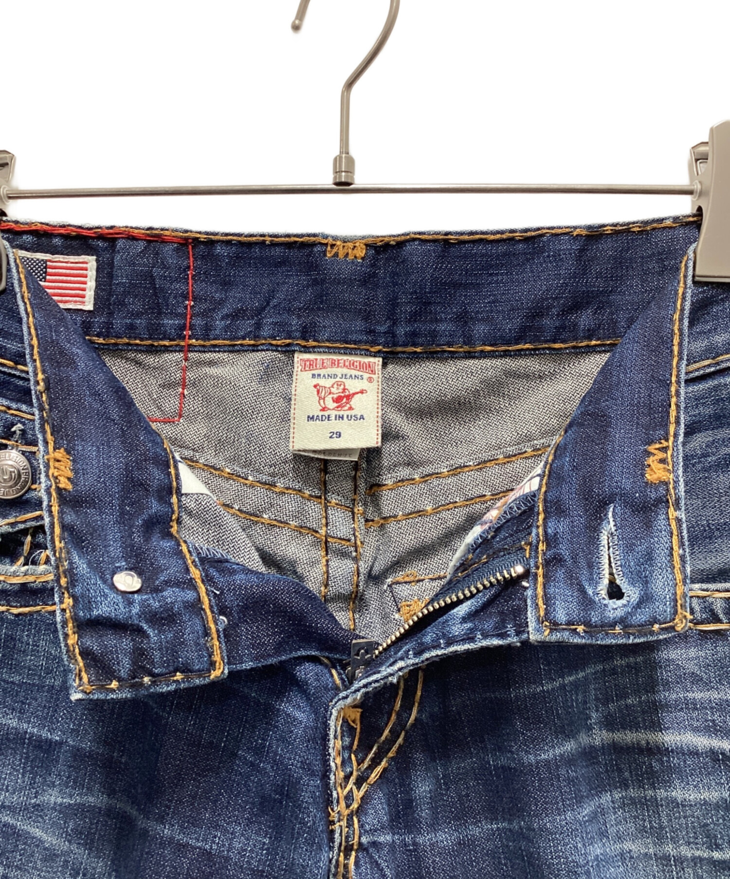 TRUE RELIGION デニムパンツ MADE IN USA 1200本限定 中古・古着通販】TRUE RELIGION (トゥルー レリジョン) RICKY SUPER