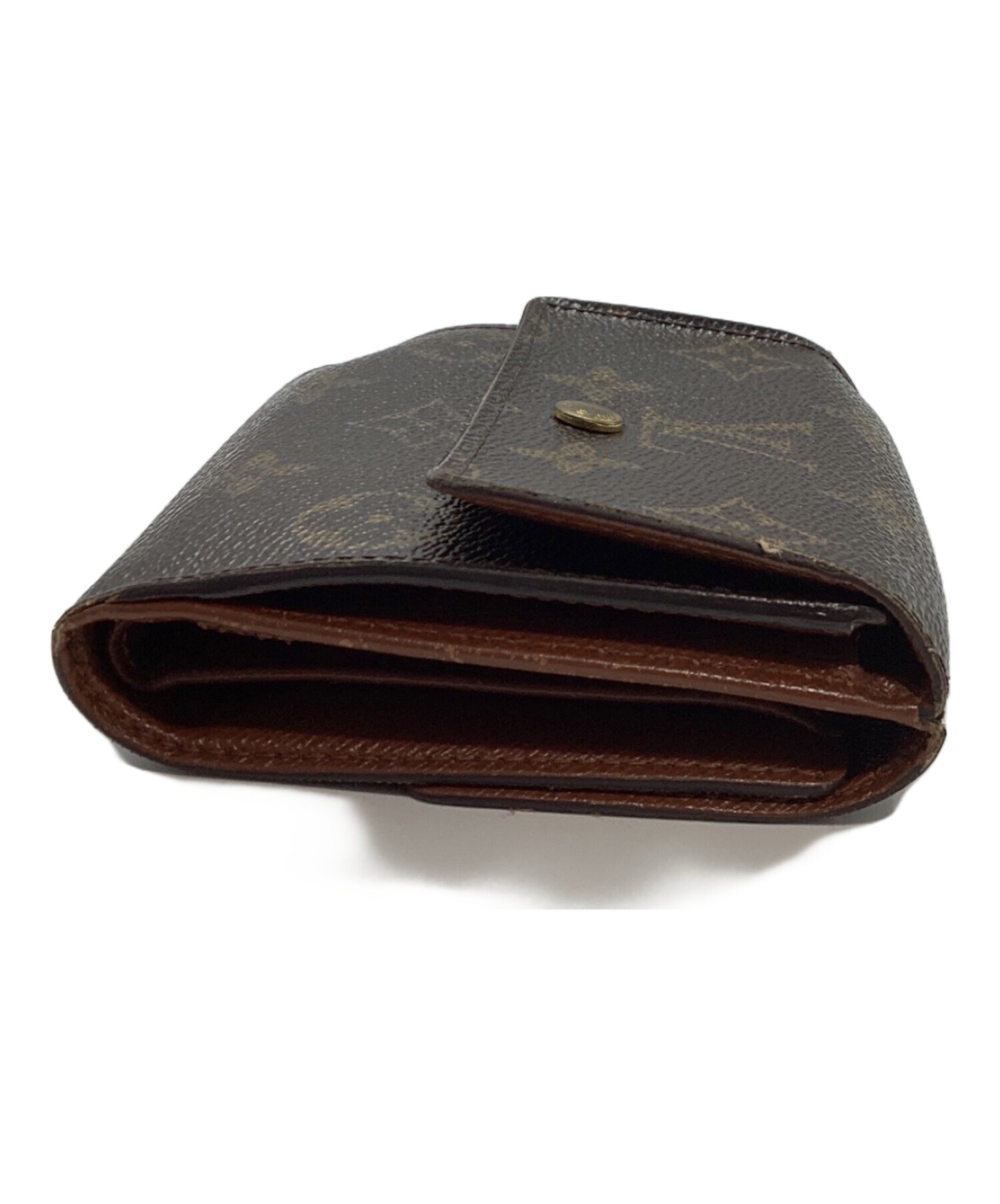 中古・古着通販】LOUIS VUITTON (ルイ ヴィトン) 3つ折り財布 ブラウン