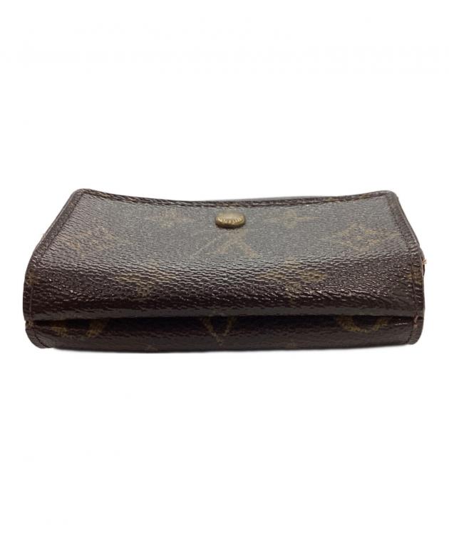 中古・古着通販】LOUIS VUITTON (ルイ ヴィトン) 3つ折り財布 ブラウン