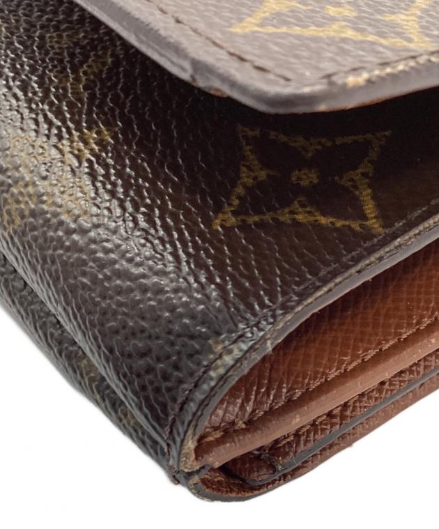 中古・古着通販】LOUIS VUITTON (ルイ ヴィトン) 3つ折り財布 ブラウン