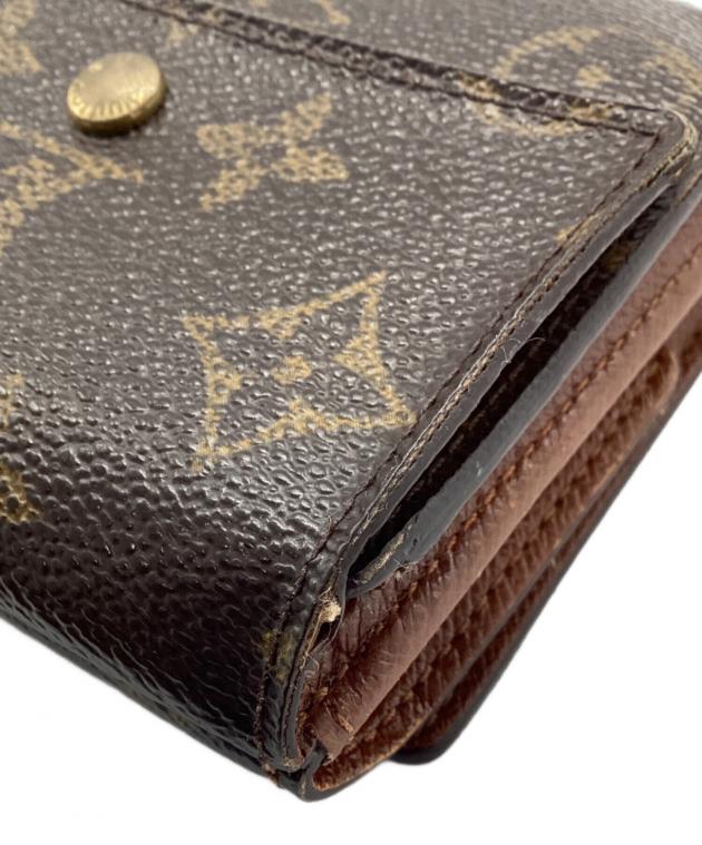 中古・古着通販】LOUIS VUITTON (ルイ ヴィトン) 3つ折り財布 ブラウン