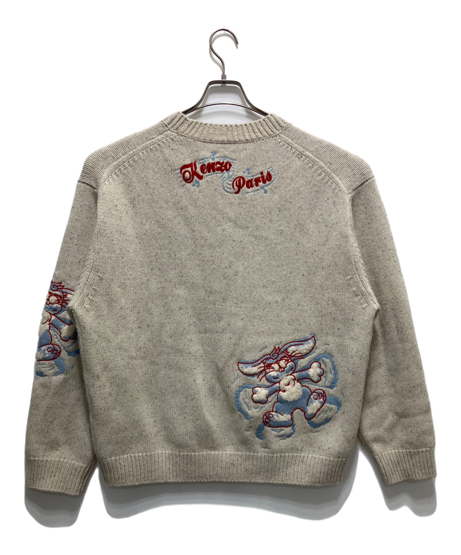 user_ab92961bさん専用 中古・古着通販】KENZO (ケンゾー) バニー刺繍ニット ベージュ サイズ