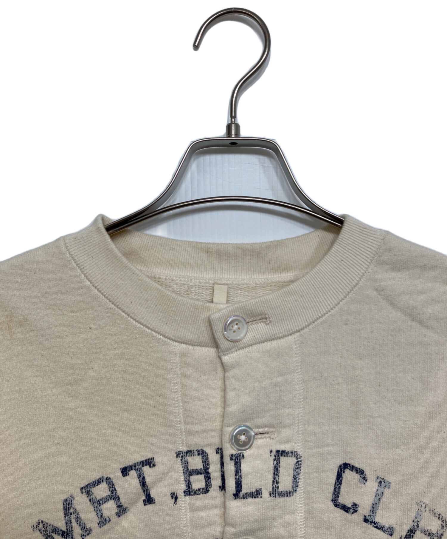 中古・古着通販】KHOKI (コッキ) Vintage-effect sweat cardigan