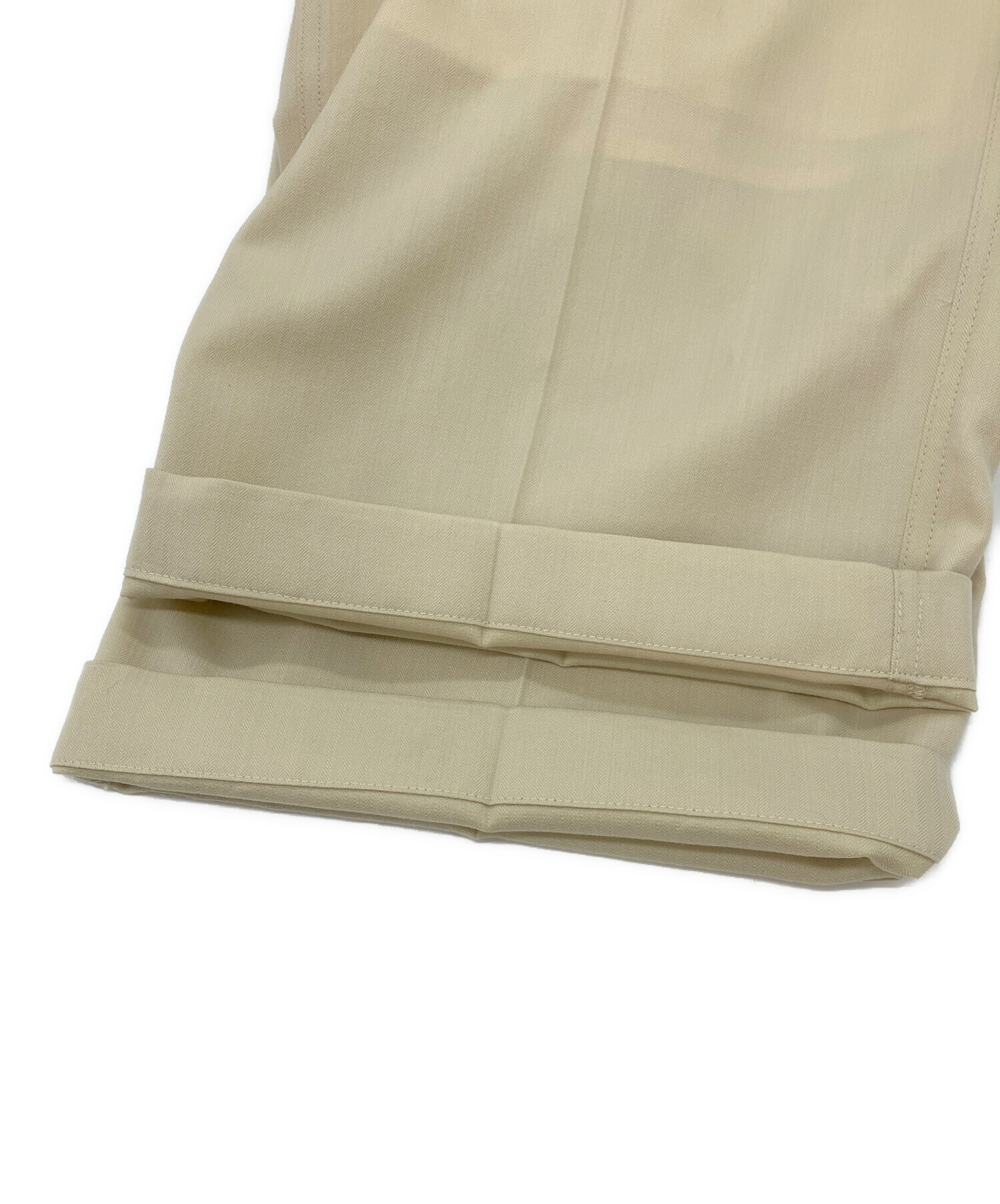 中古・古着通販】AURALEE (オーラリー) WOOL HERRINGBONE CARGO PANTS