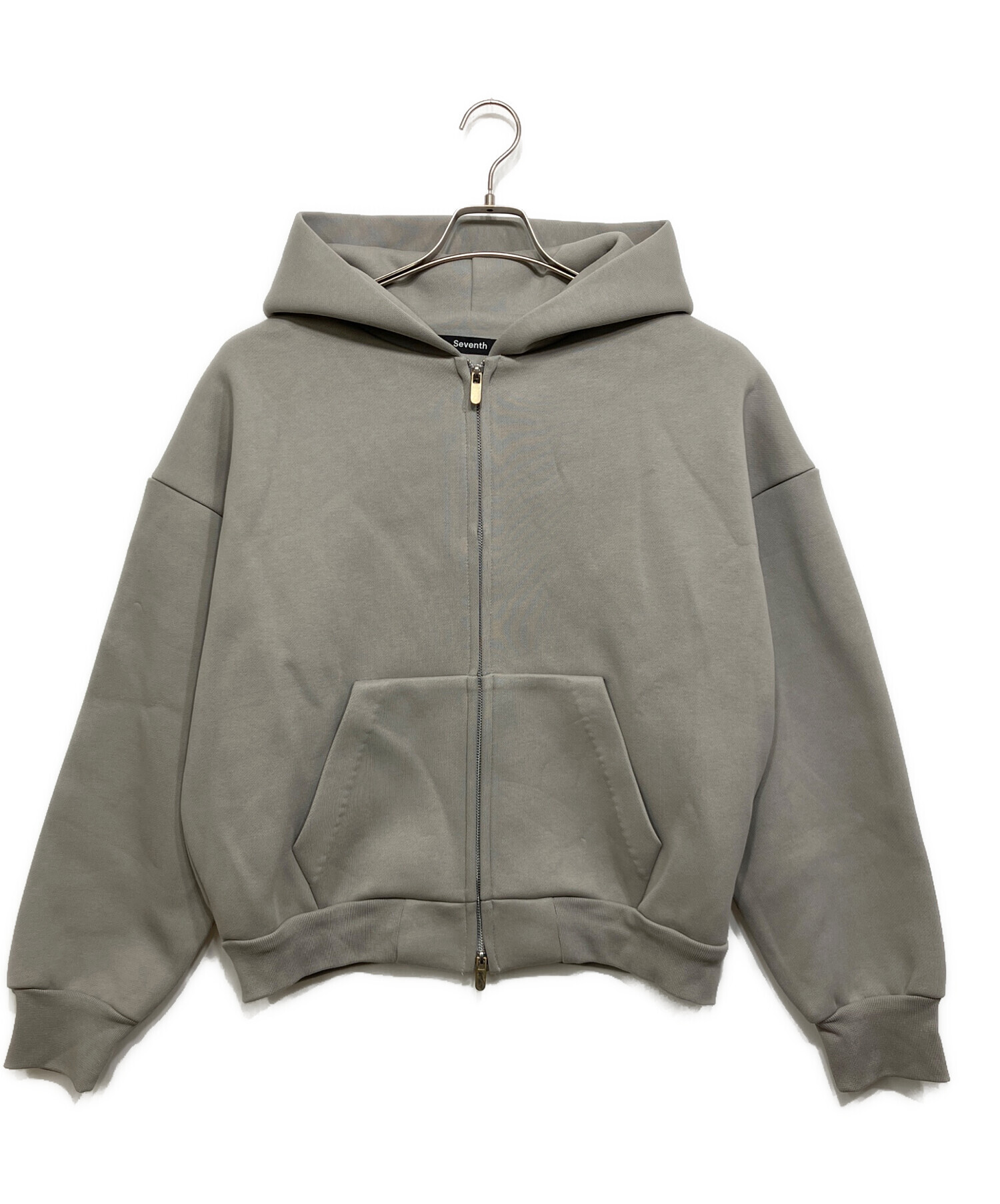 中古・古着通販】SEVENTH (セブンス) V2 ZIP HOODIE グレー サイズ:S
