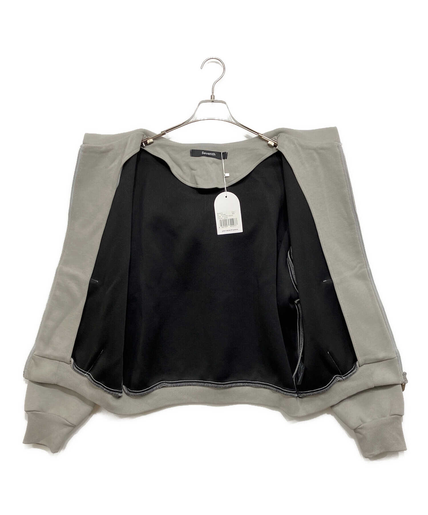 中古・古着通販】SEVENTH (セブンス) V2 ZIP HOODIE グレー サイズ:S