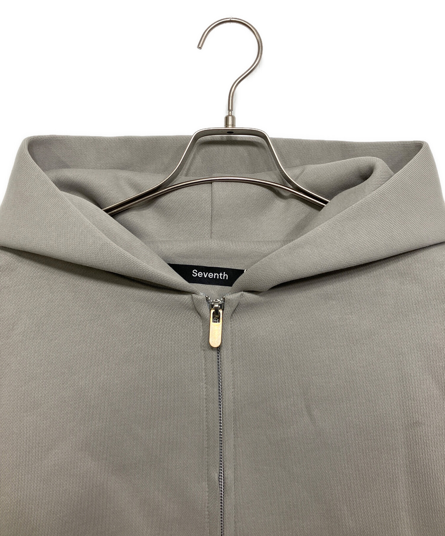 中古・古着通販】SEVENTH (セブンス) V2 ZIP HOODIE グレー サイズ:S