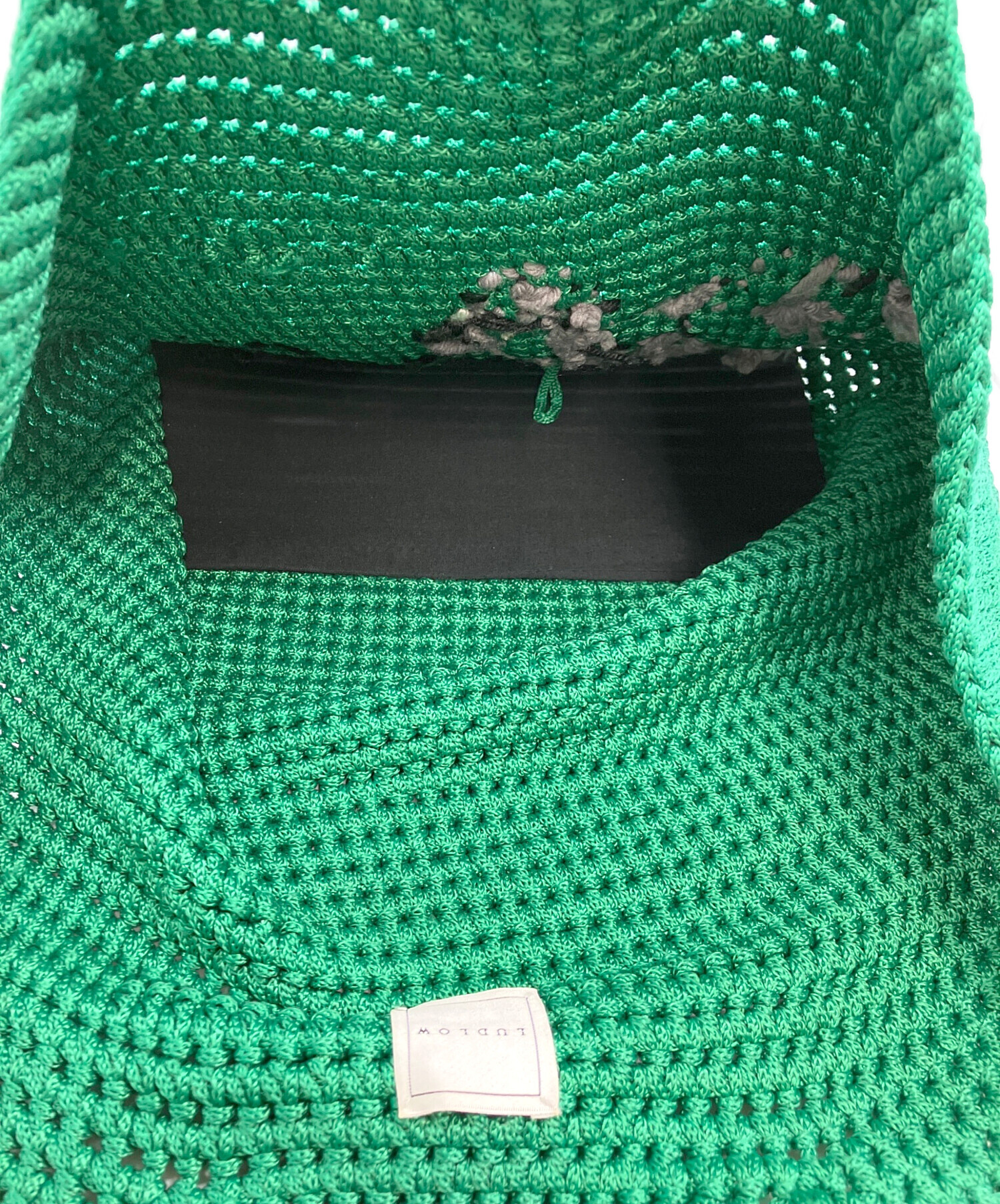 中古・古着通販】LUDLOW (ラドロー) プードル刺繍ハンドバッグ