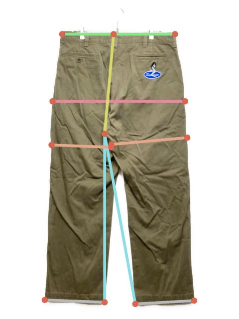 中古・古着通販】SUPREME (シュプリーム) Pin up Chino pant カーキ