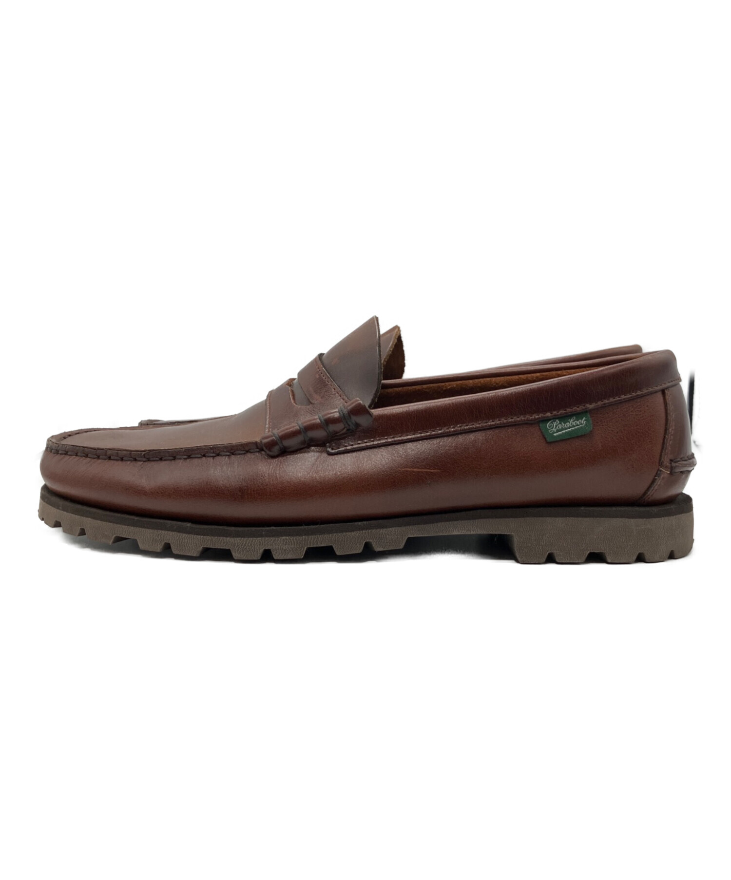 中古・古着通販】PARABOOT (パラブーツ) コインローファー ブラウン 