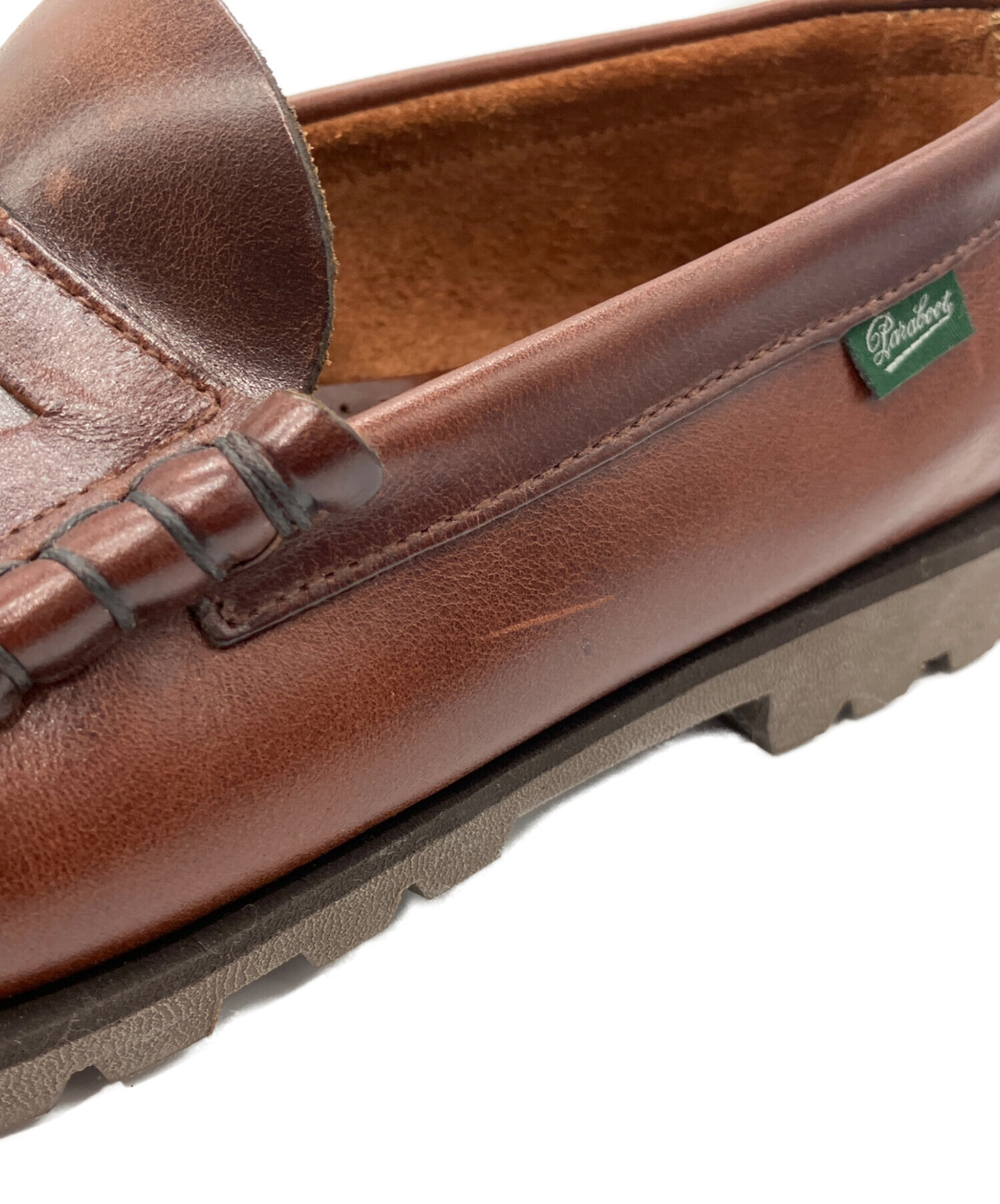 中古・古着通販】PARABOOT (パラブーツ) コインローファー ブラウン