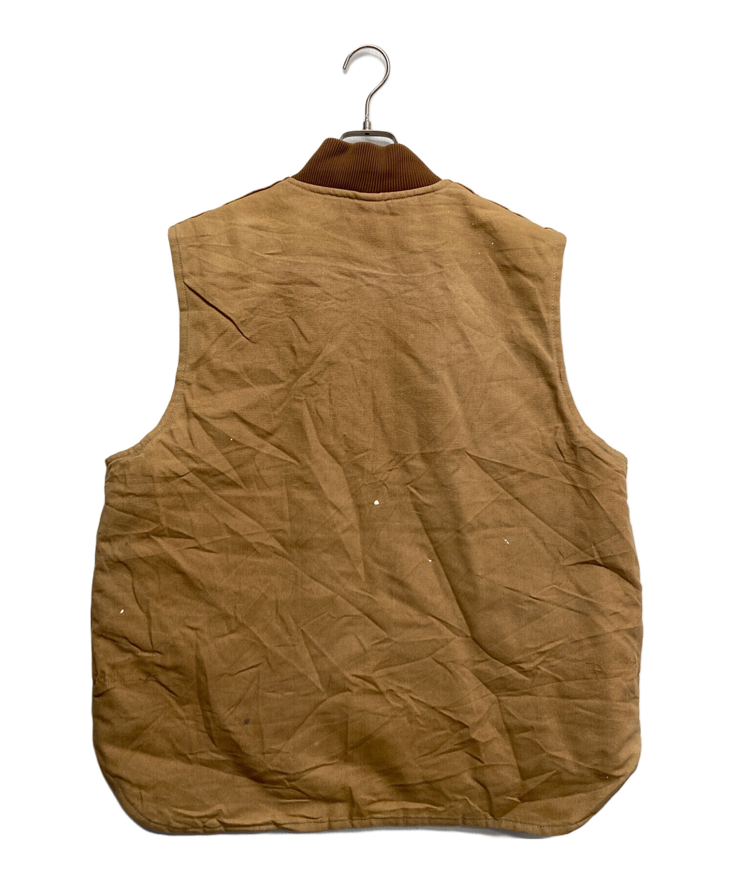 TNBT　Carhartt カーハート ブラウン ワークベスト 古着 中古・古着通販】CarHartt (カーハート) ダックワークベスト ブラウン