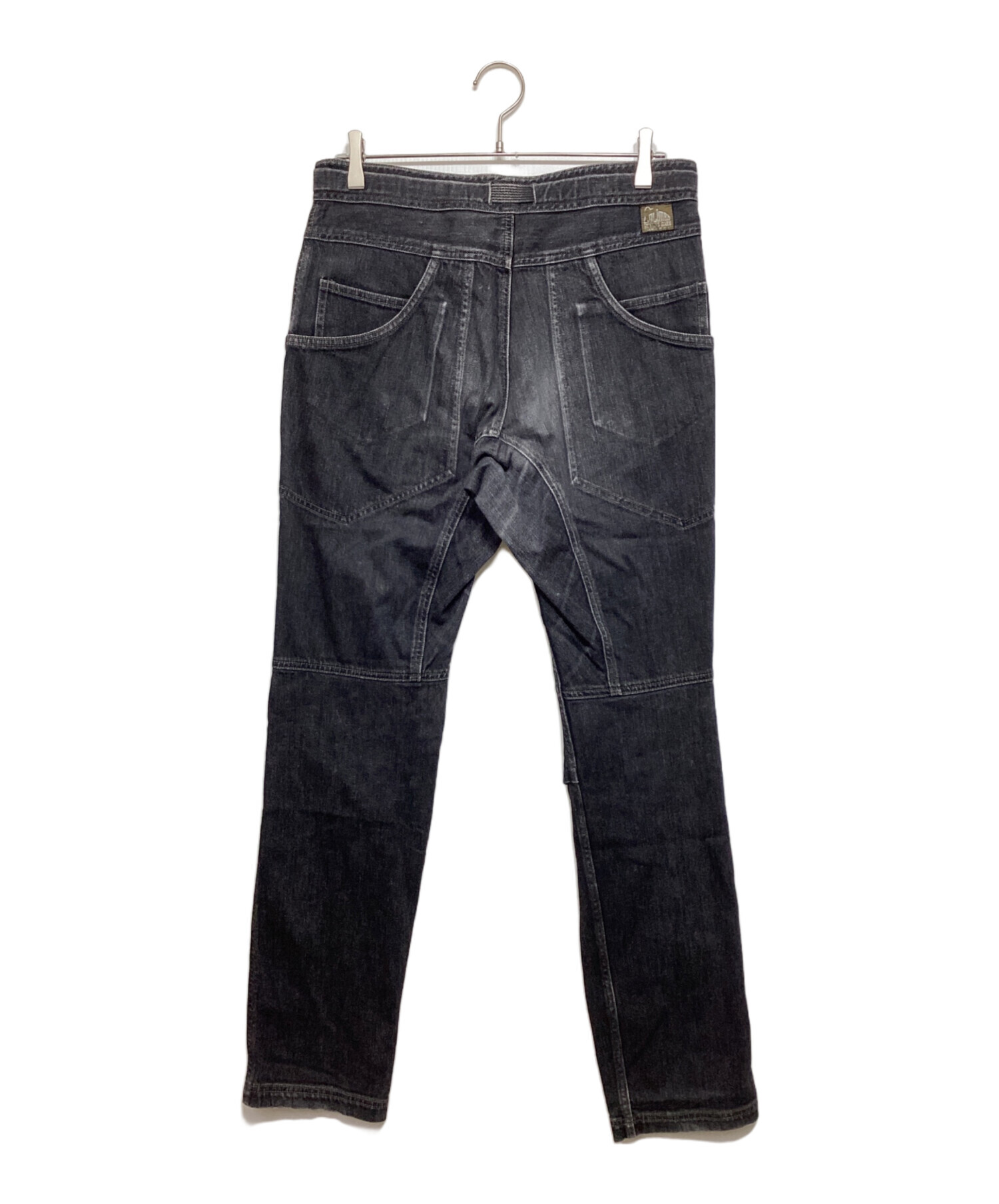 中古・古着通販】COLIMBO (コリンボ) ニータックデニムパンツ ブラック