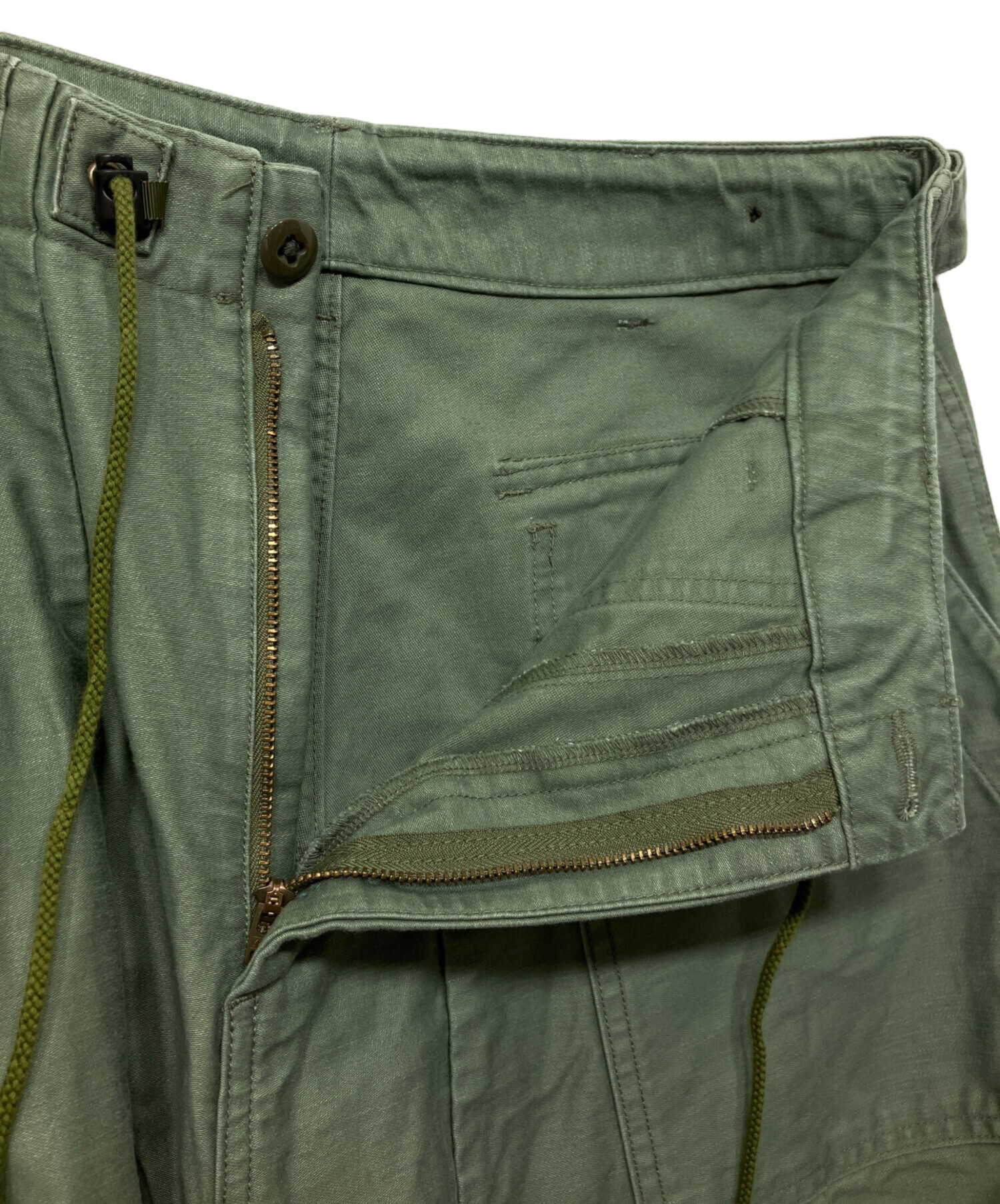 中古・古着通販】Needles (ニードルズ) H.D. Pant - Fatigue オリーブ
